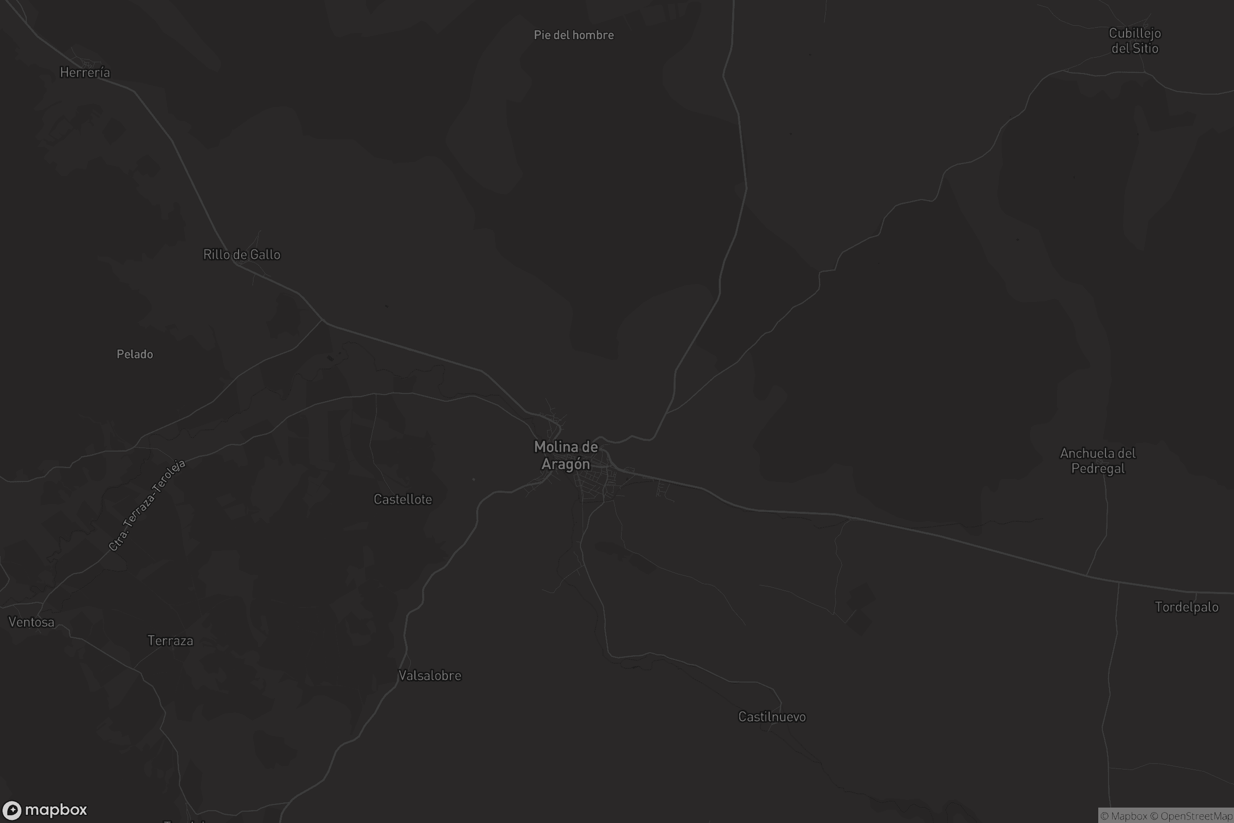 Mapa de Molina de Aragón (núcleo)