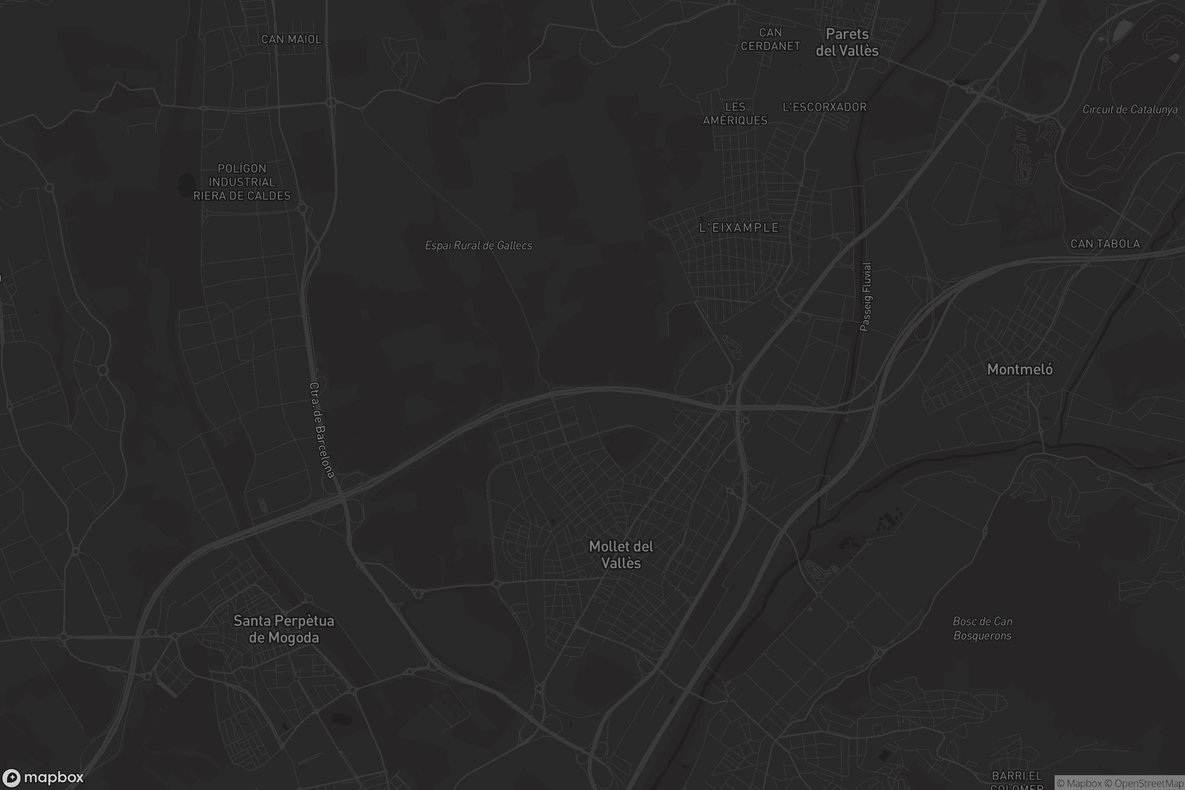 Mapa de Mollet del Vallès