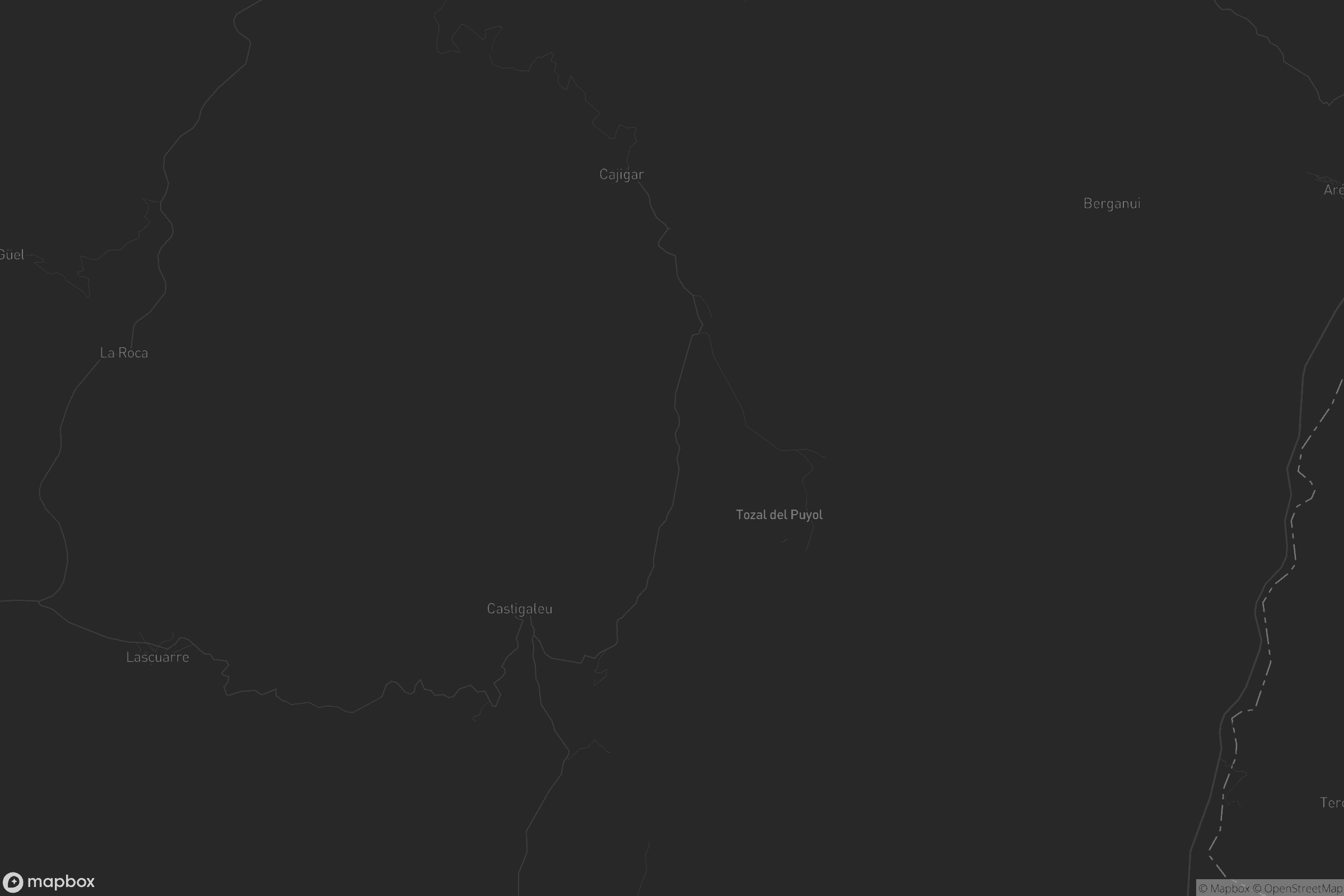 Mapa de Monesma y Cajigar / Monesma i Caixigar