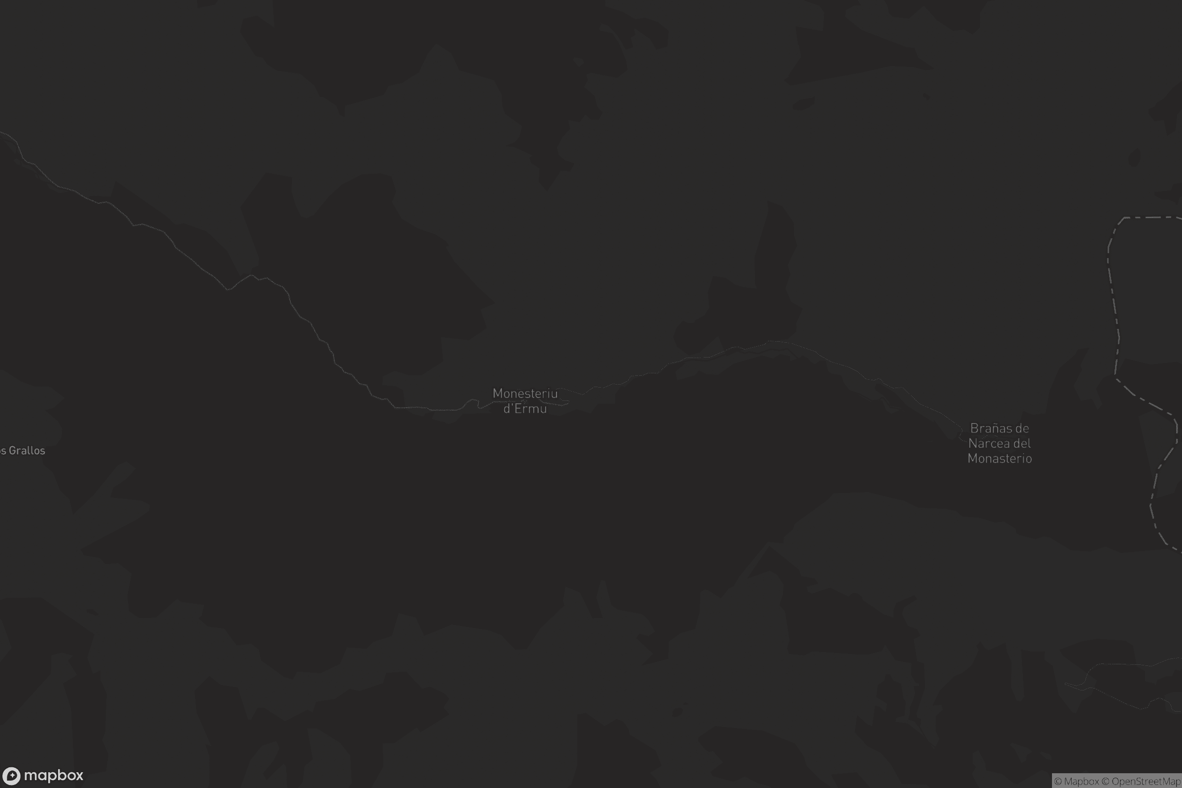 Mapa de Monesteriu d'Ermu