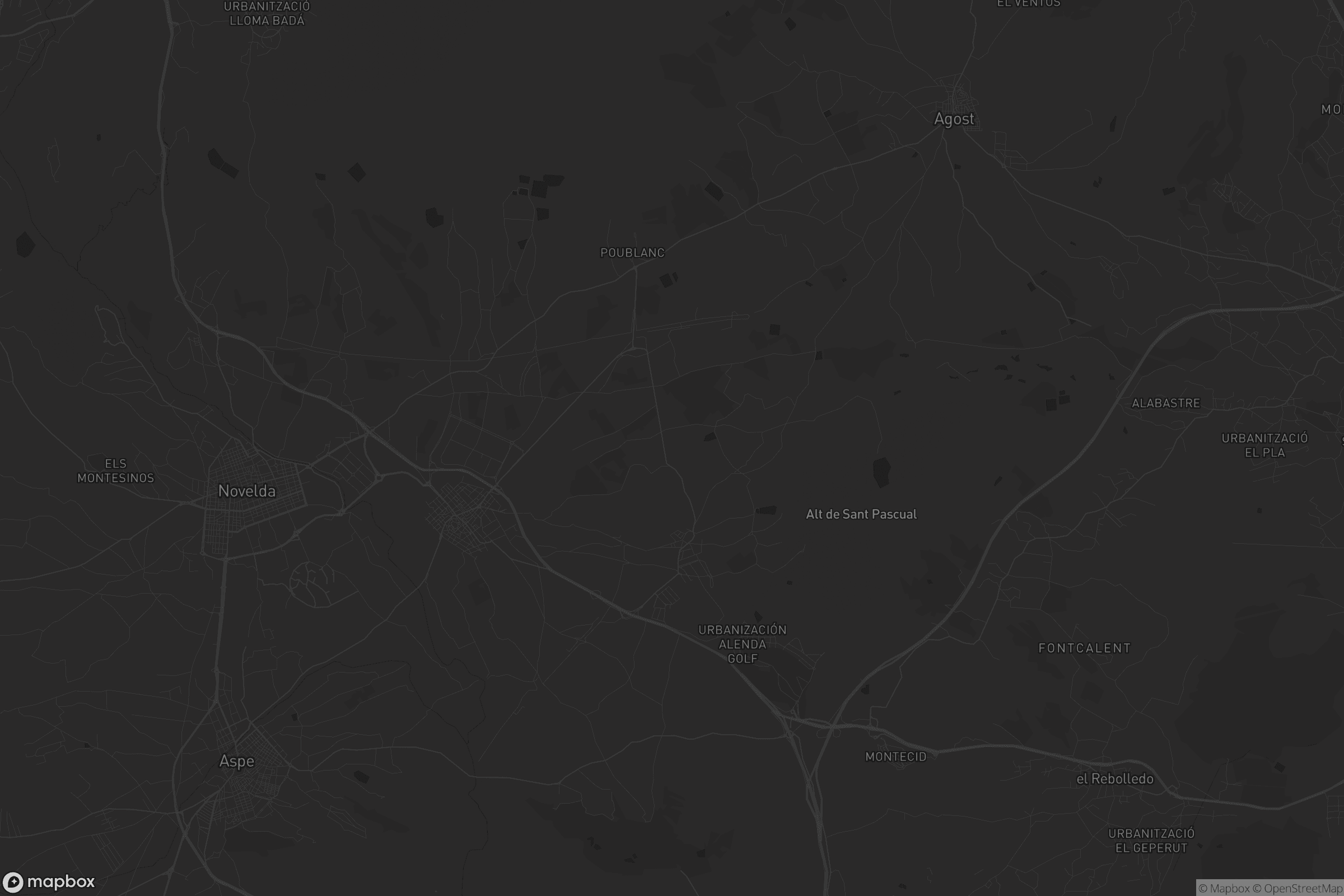 Mapa de Monforte del Cid