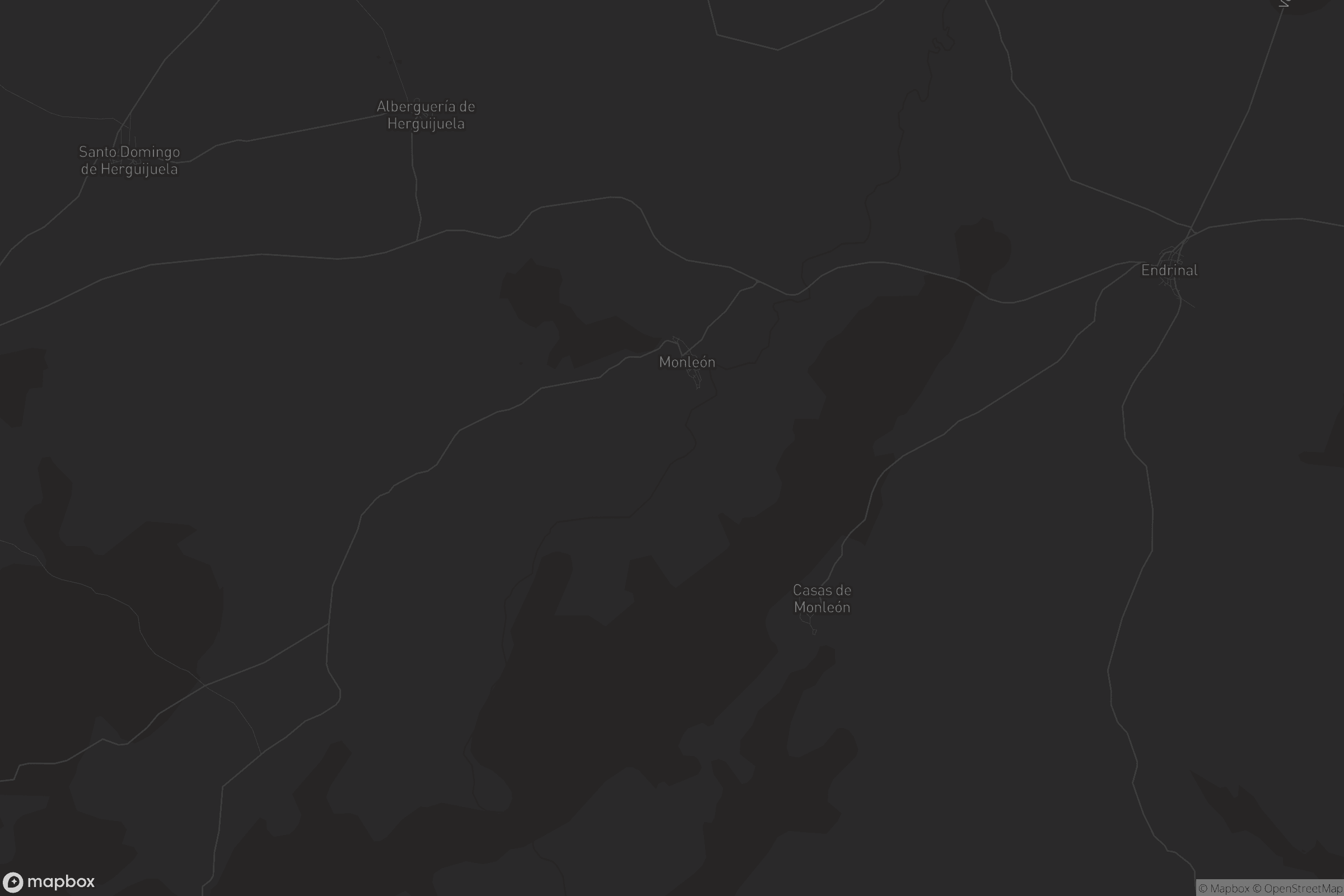 Mapa de Monleón