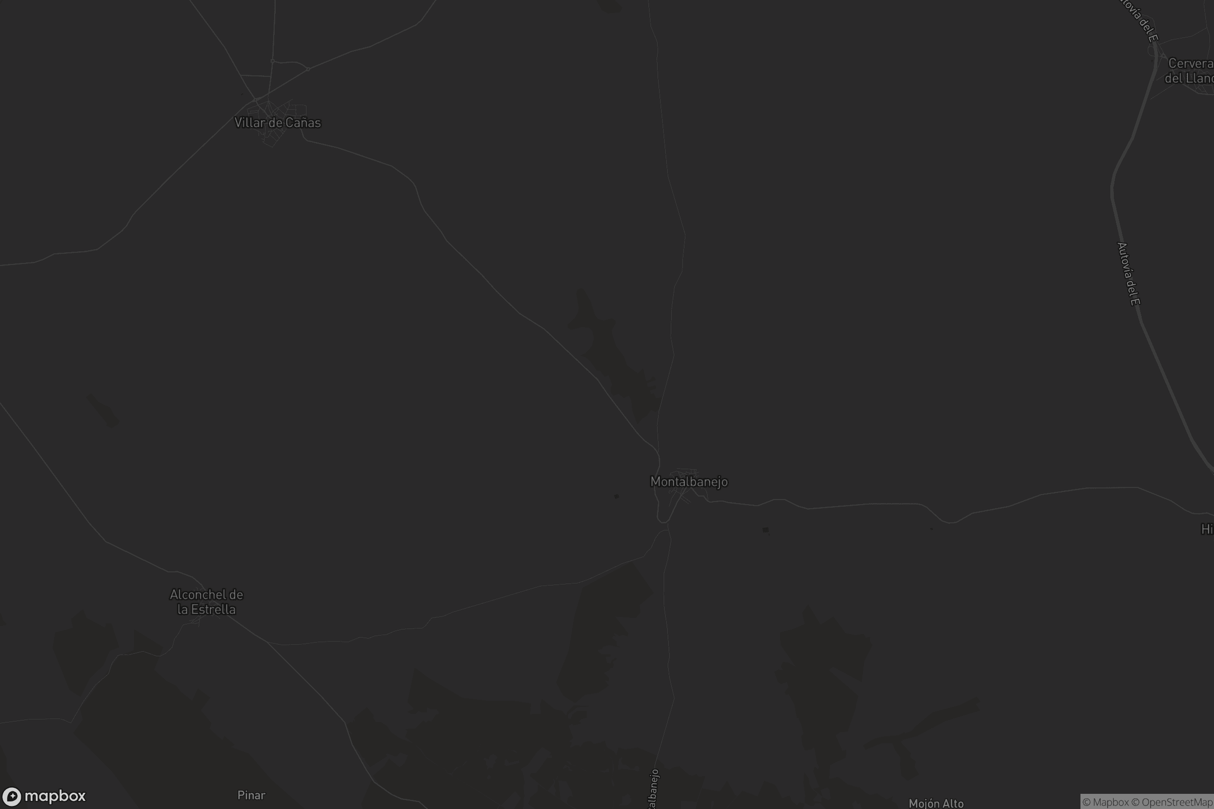 Mapa de Montalbanejo