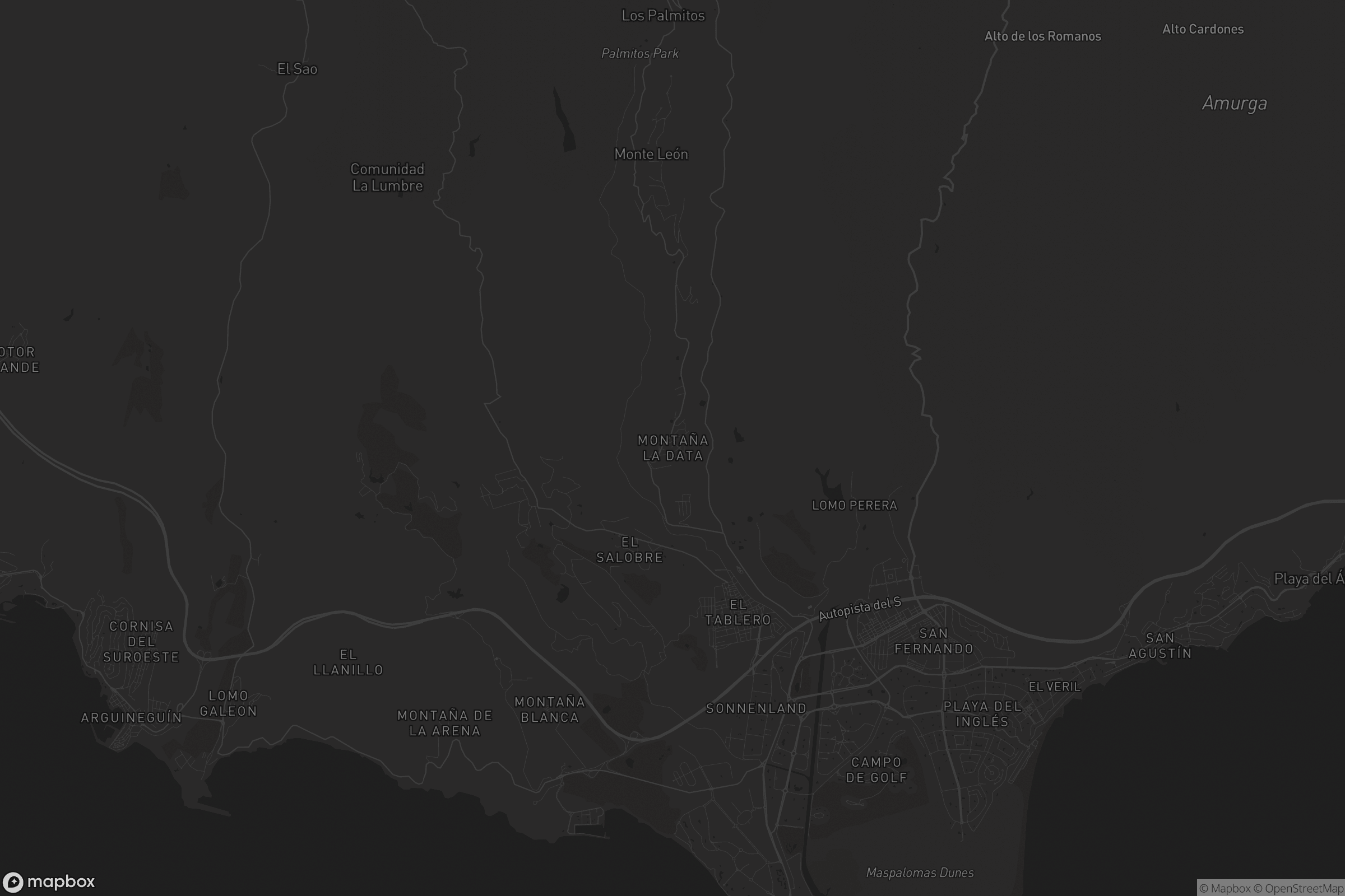 Mapa de Montaña La Data