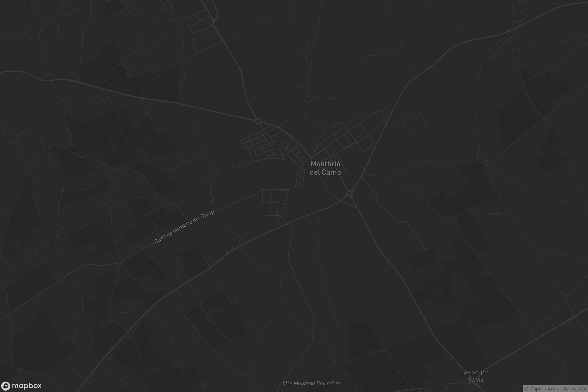 Mapa de Montbrió del Camp