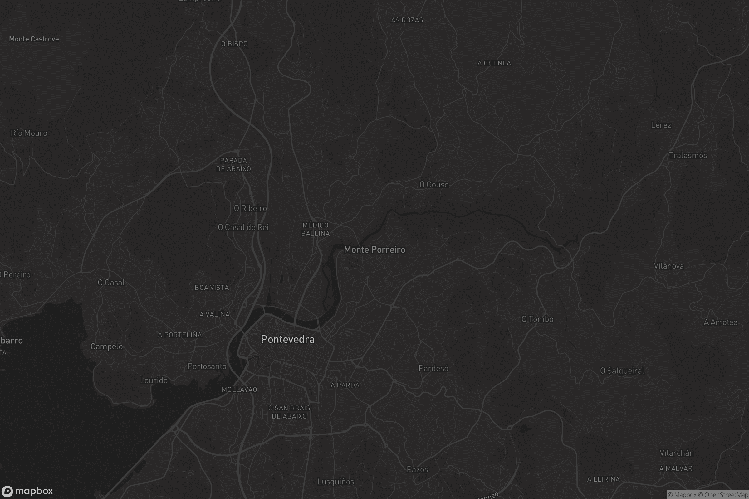 Mapa de Monte Porreiro
