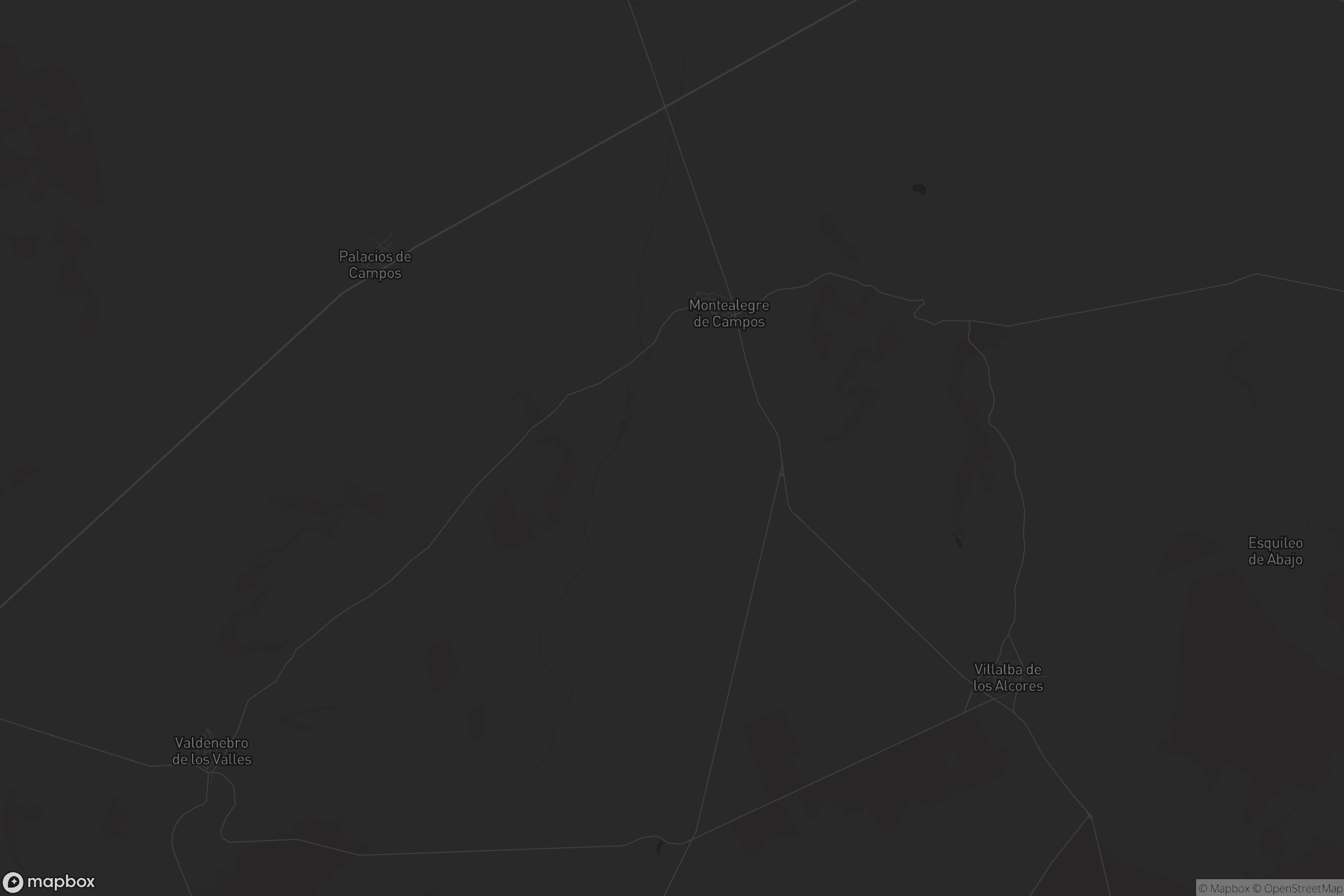 Mapa de Montealegre de Campos