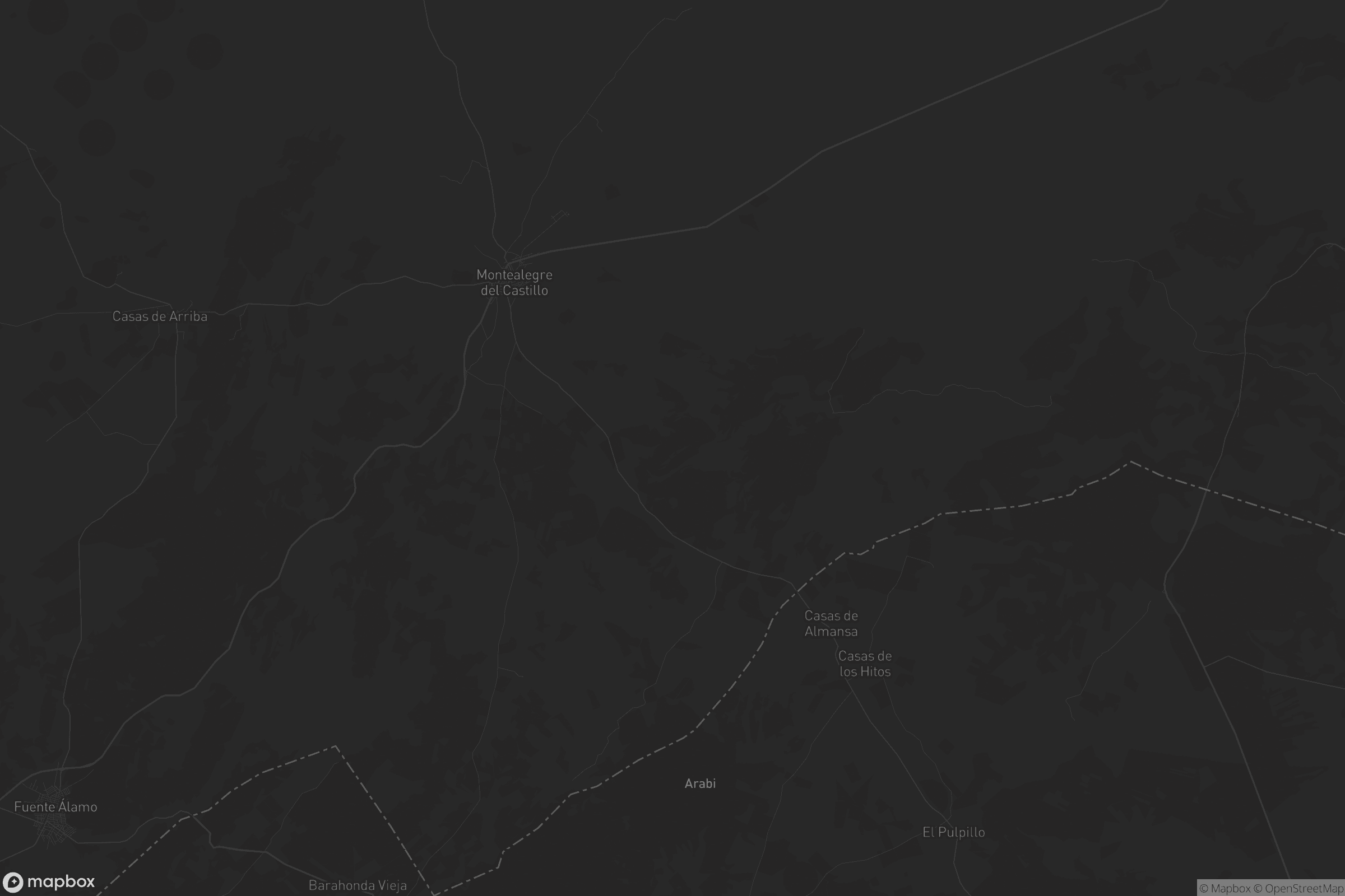 Mapa de Montealegre del Castillo