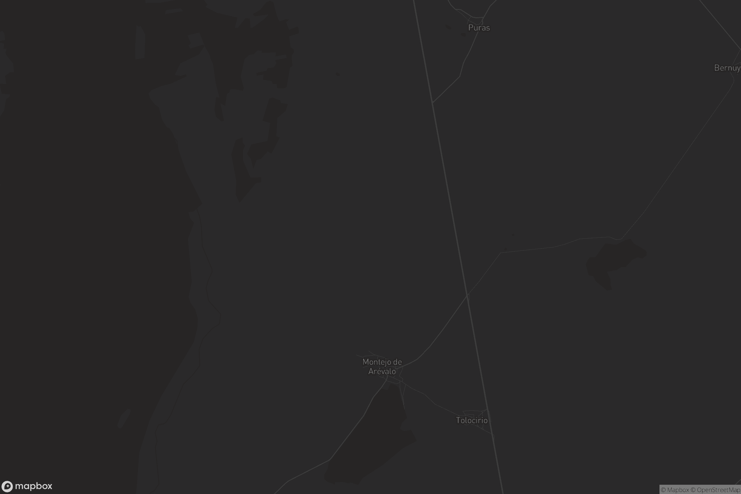 Mapa de Montejo de Arévalo