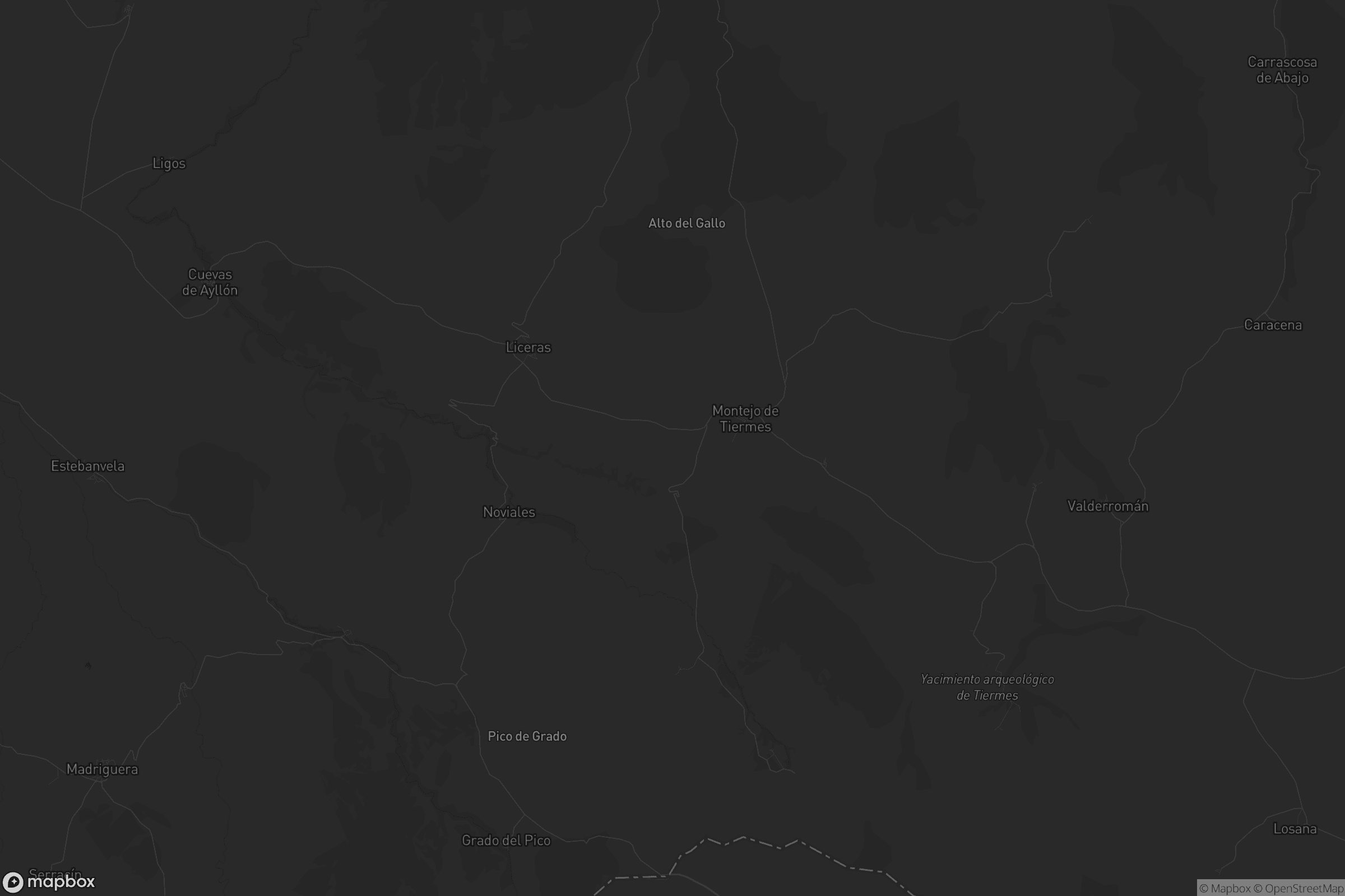 Mapa de Montejo de Tiermes