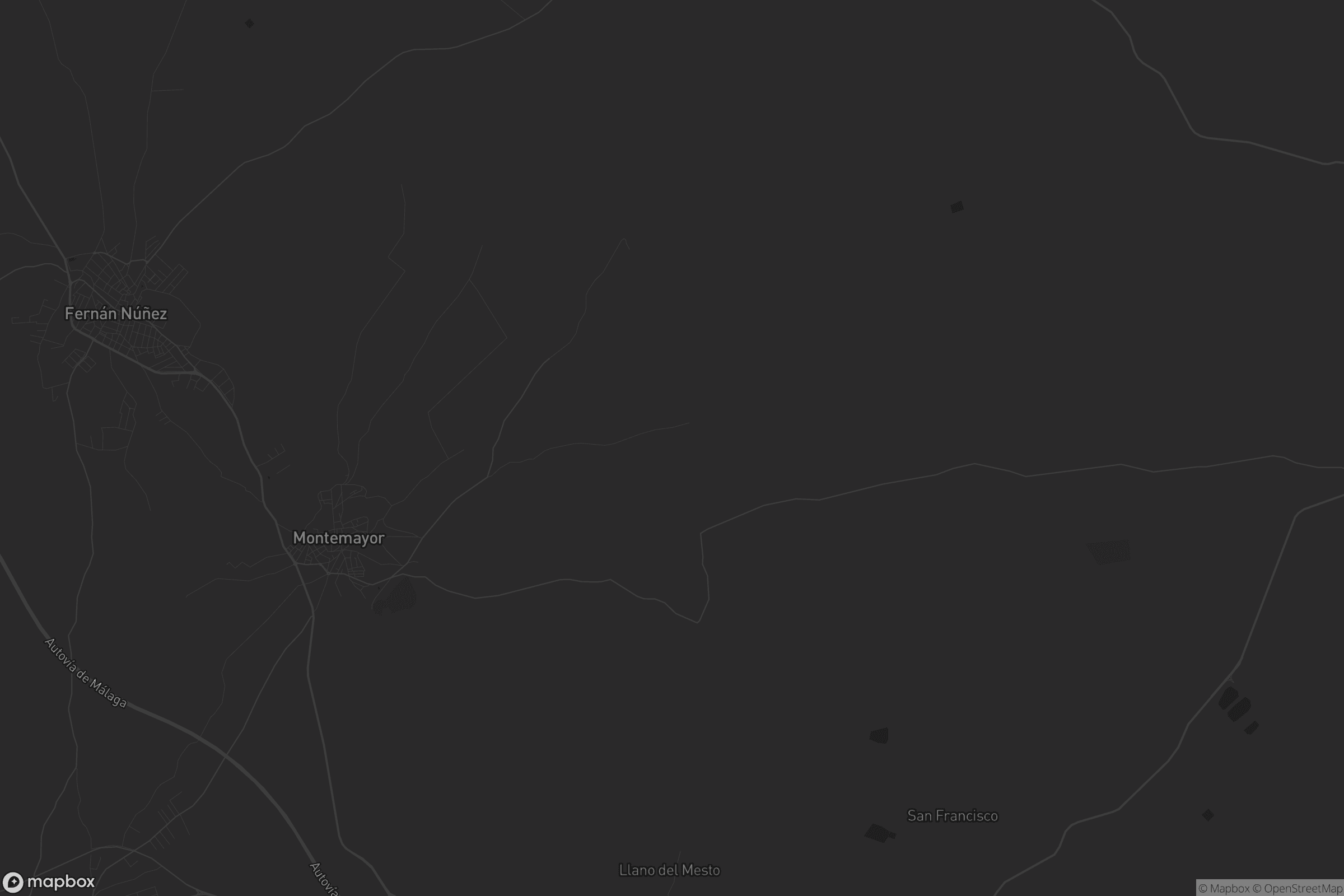 Mapa de Montemayor