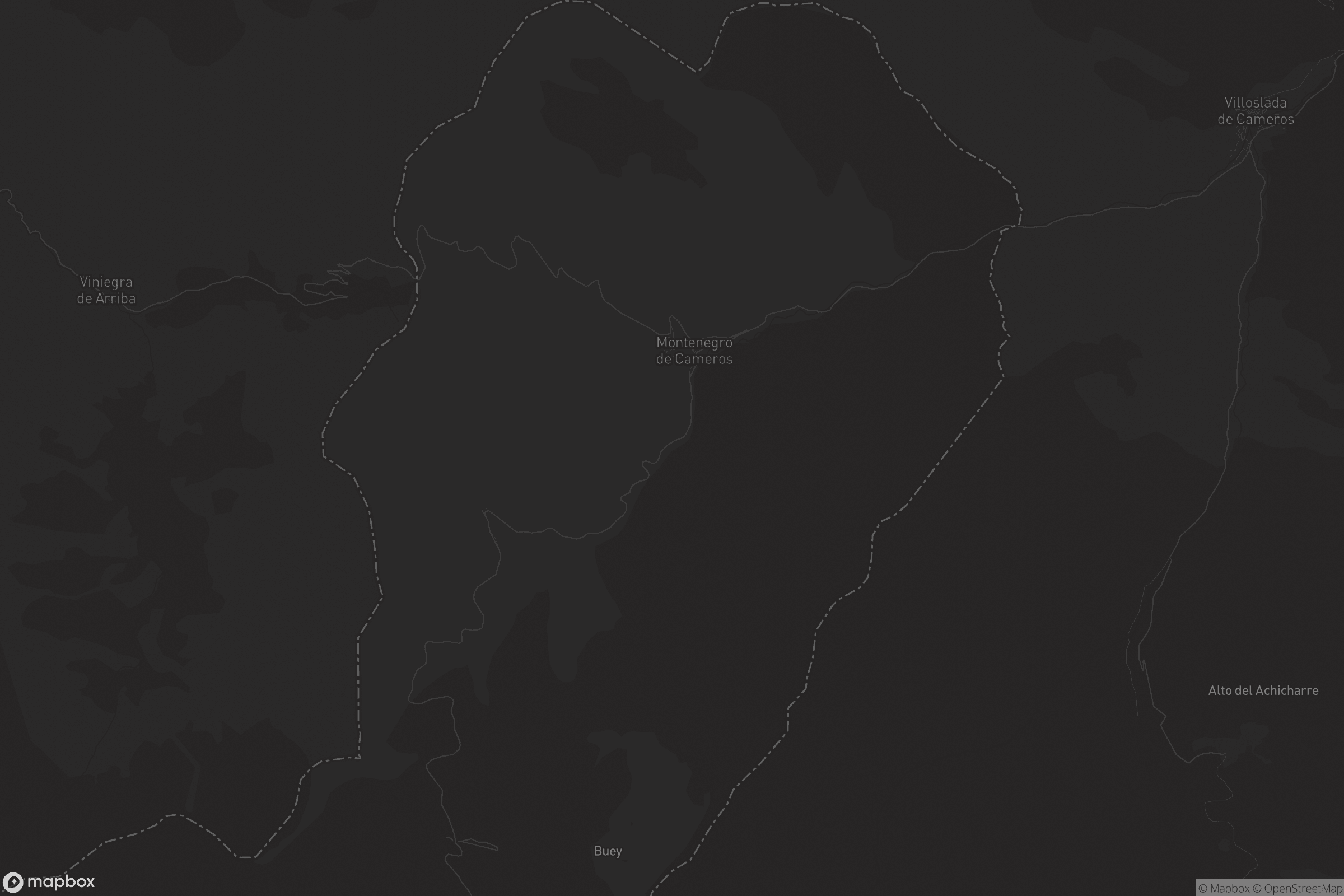 Mapa de Montenegro de Cameros