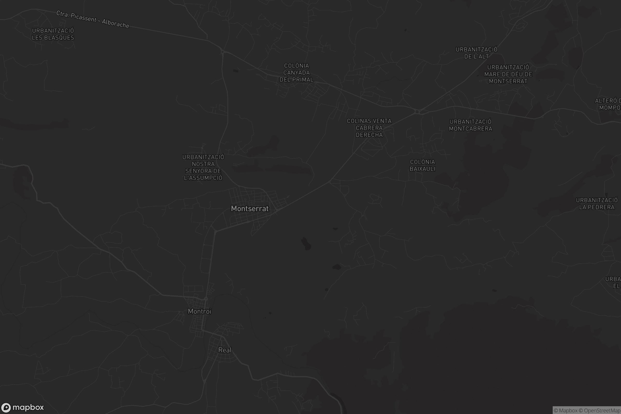 Mapa de Montserrat