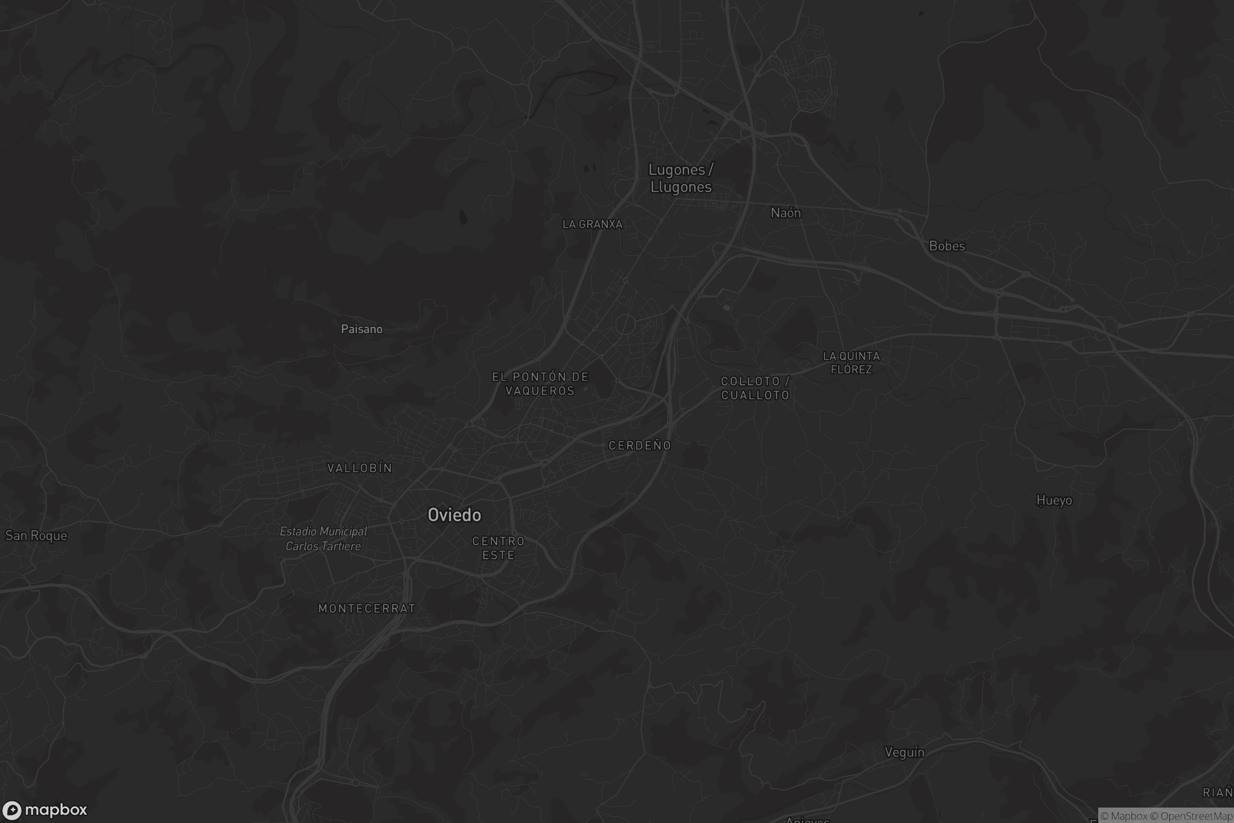 Mapa de Monxina - El Rancho