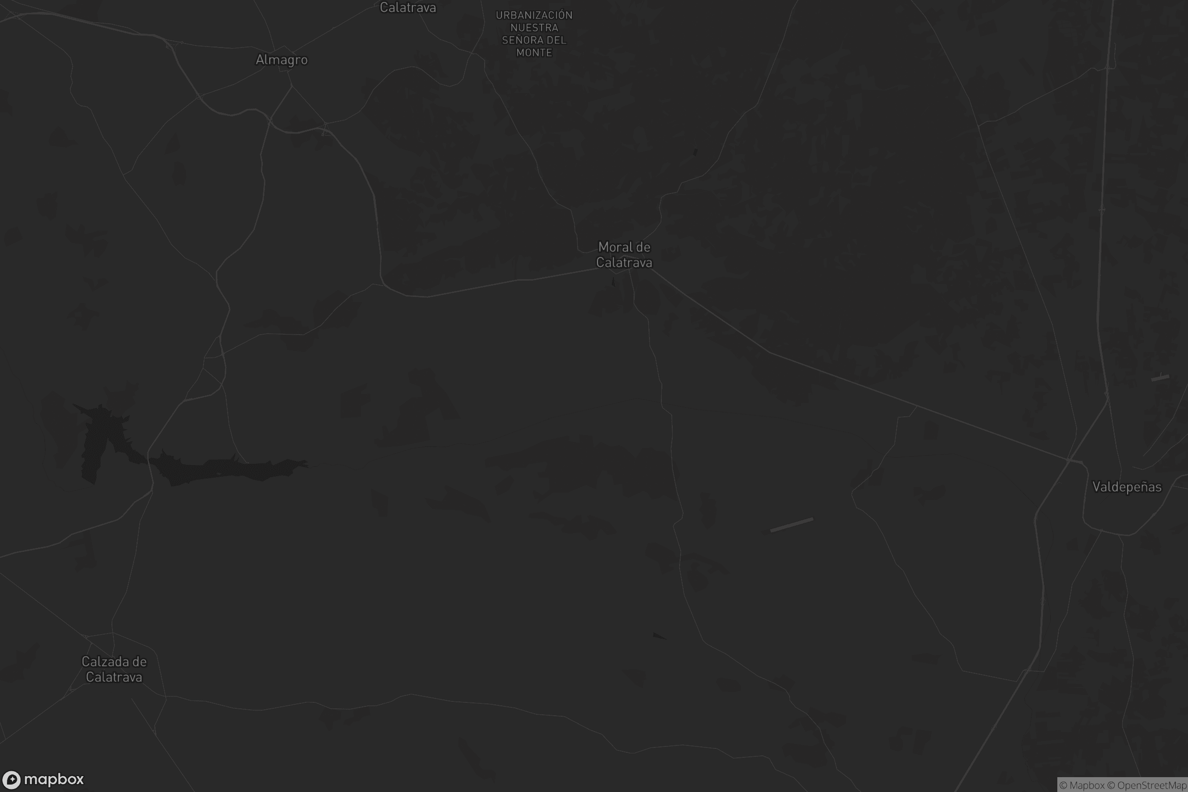 Mapa de Moral de Calatrava