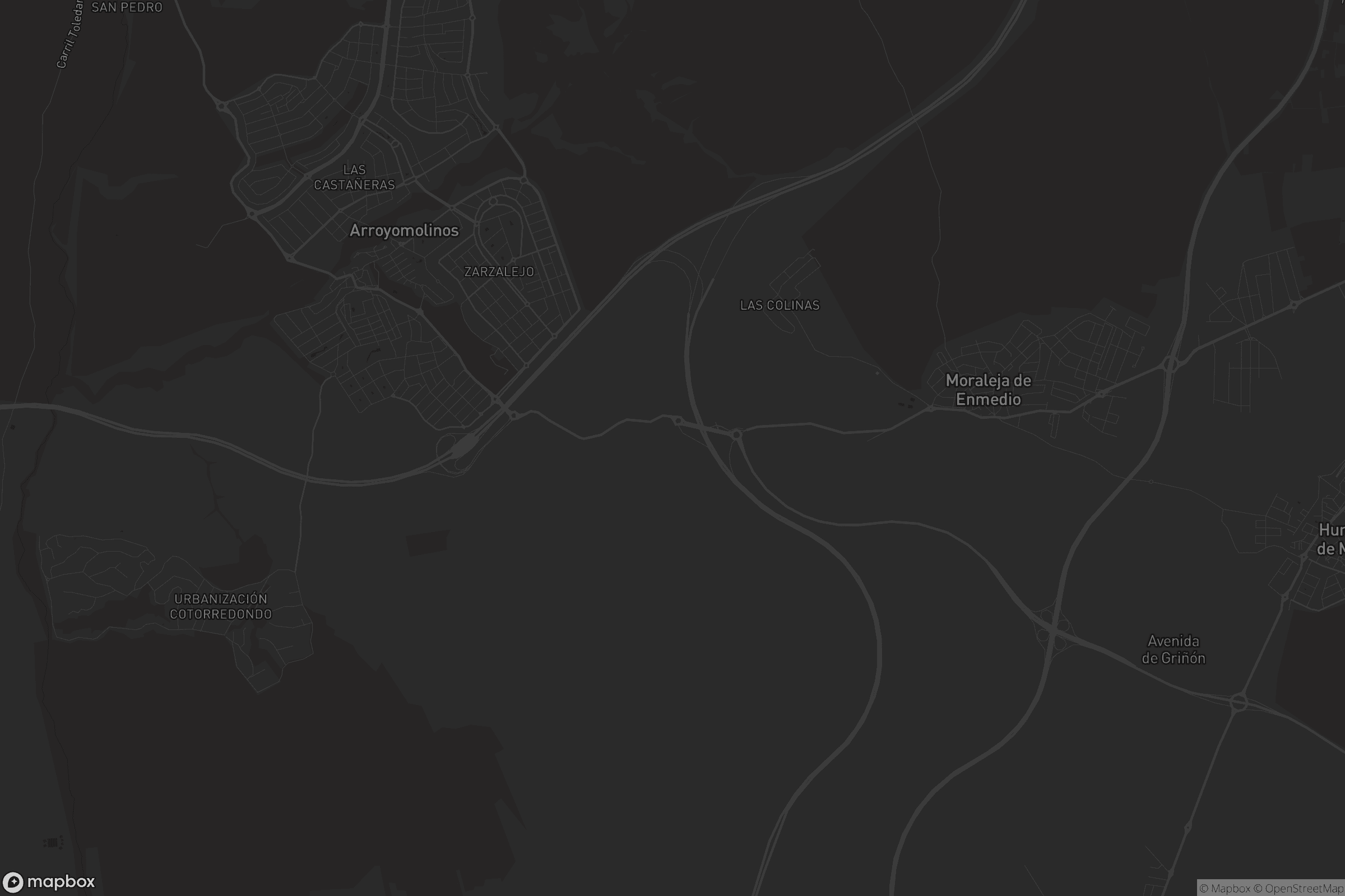 Mapa de Moraleja de Enmedio