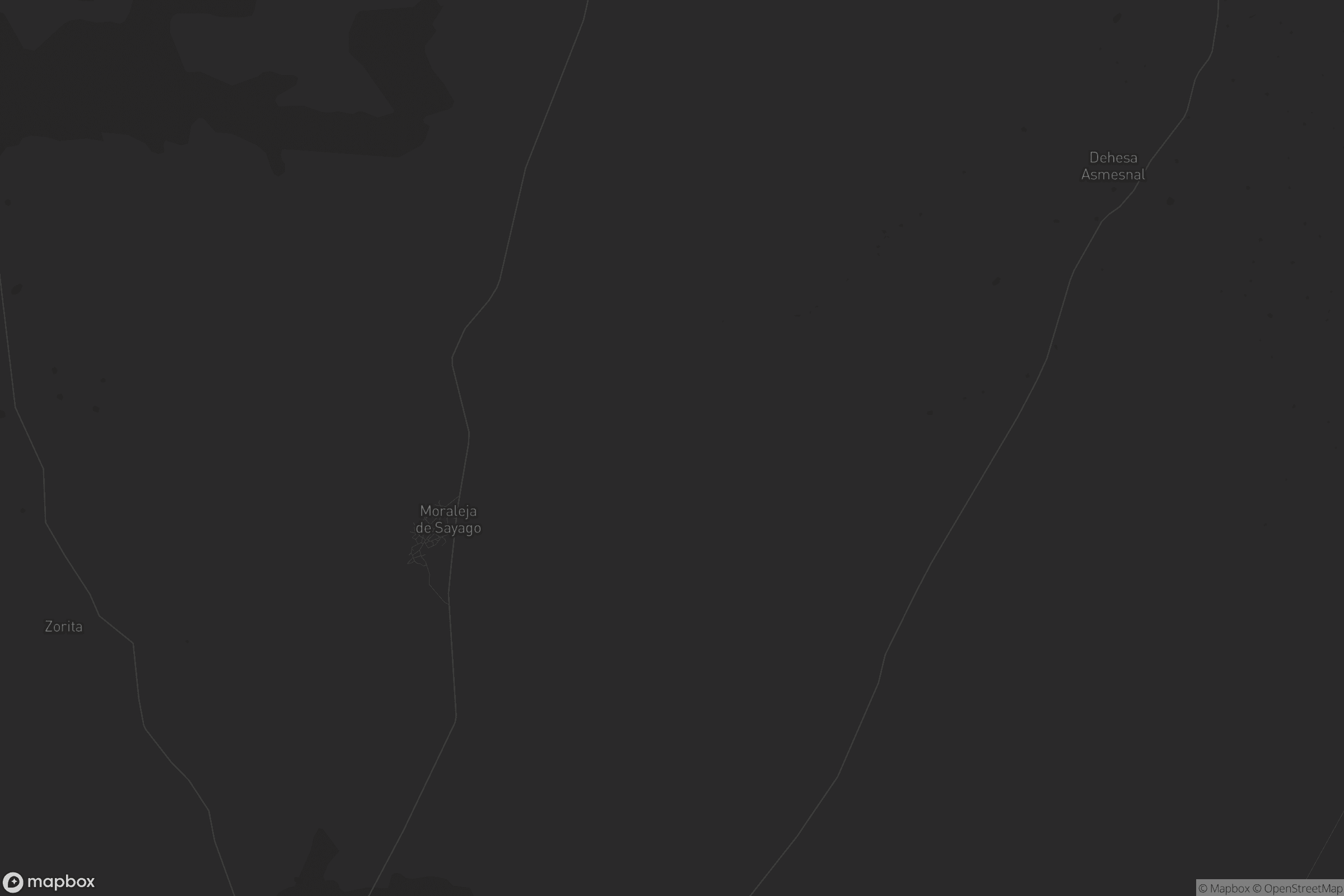 Mapa de Moraleja de Sayago