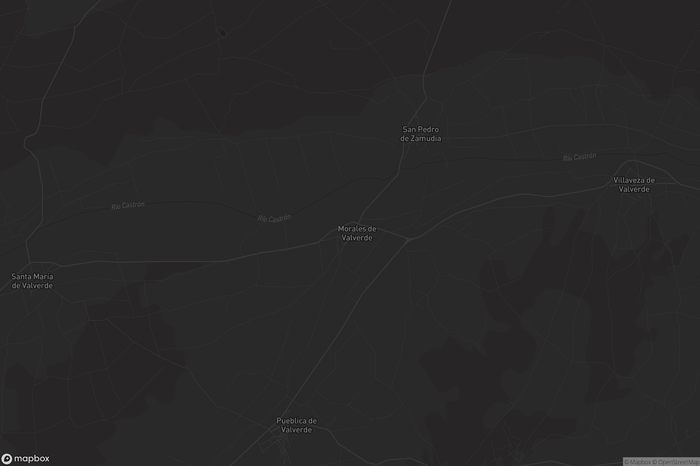 Mapa de Morales de Valverde