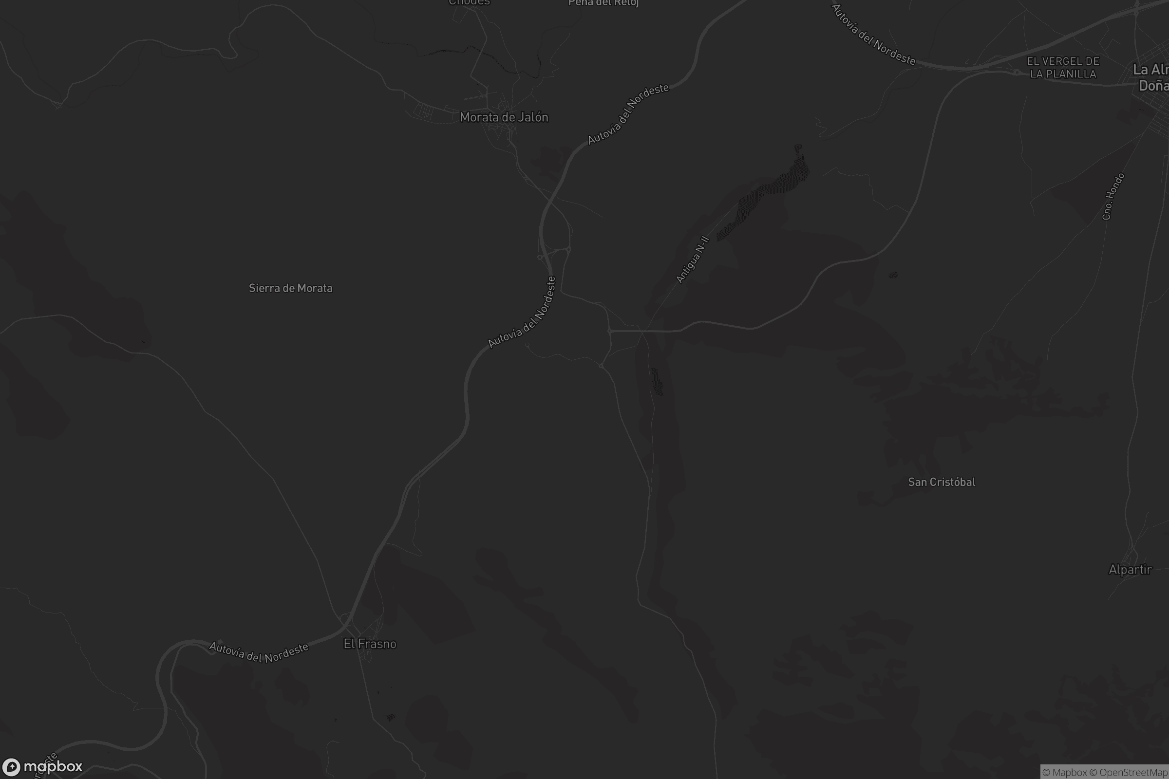 Mapa de Morata de Jalón