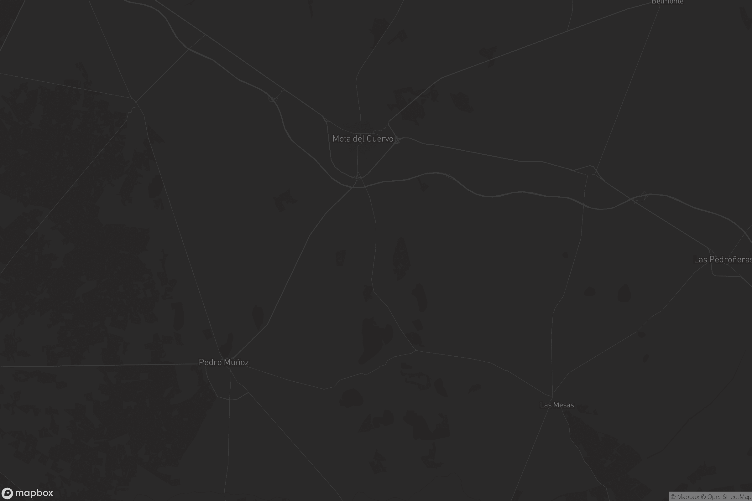 Mapa de Mota del Cuervo