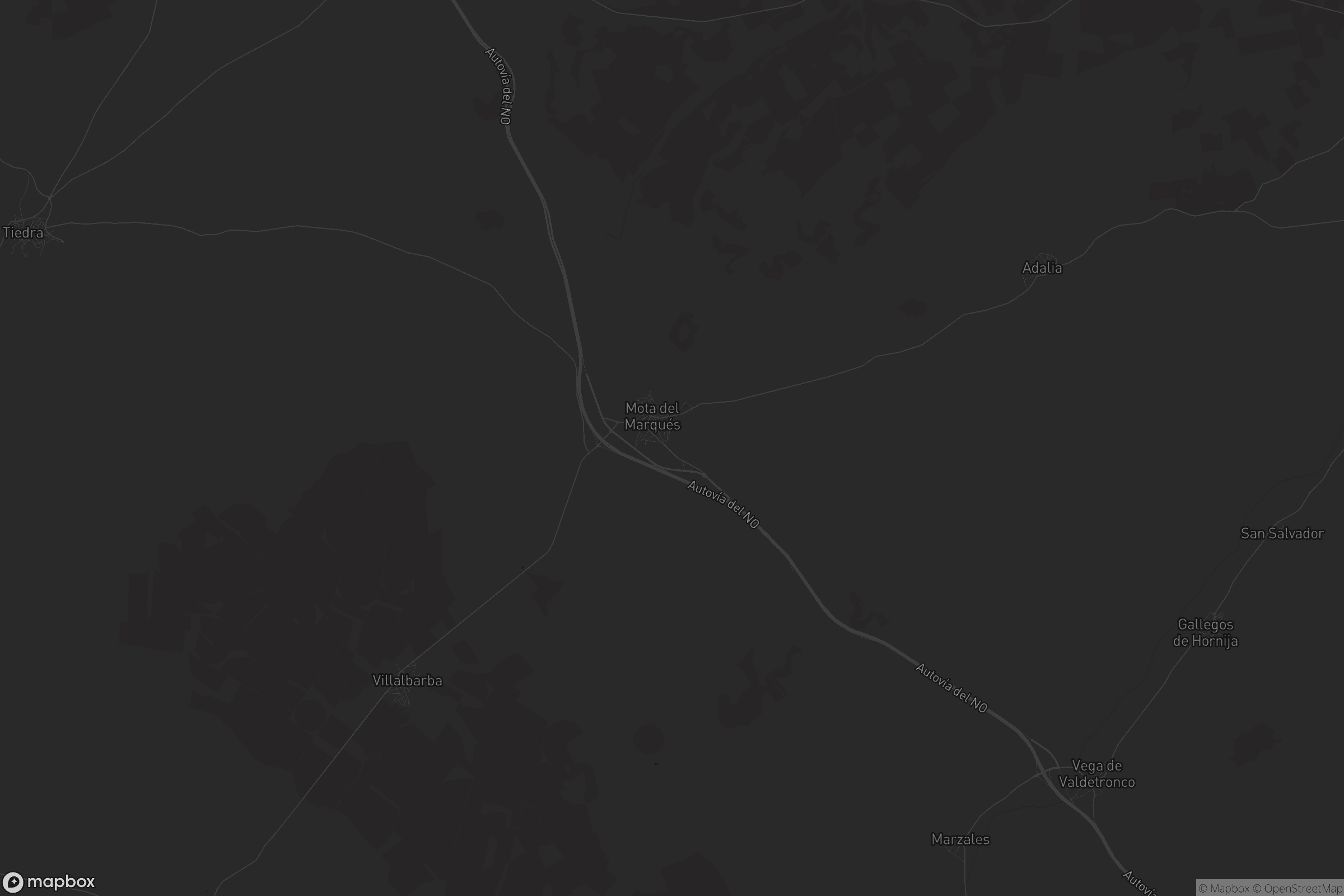 Mapa de Mota del Marqués