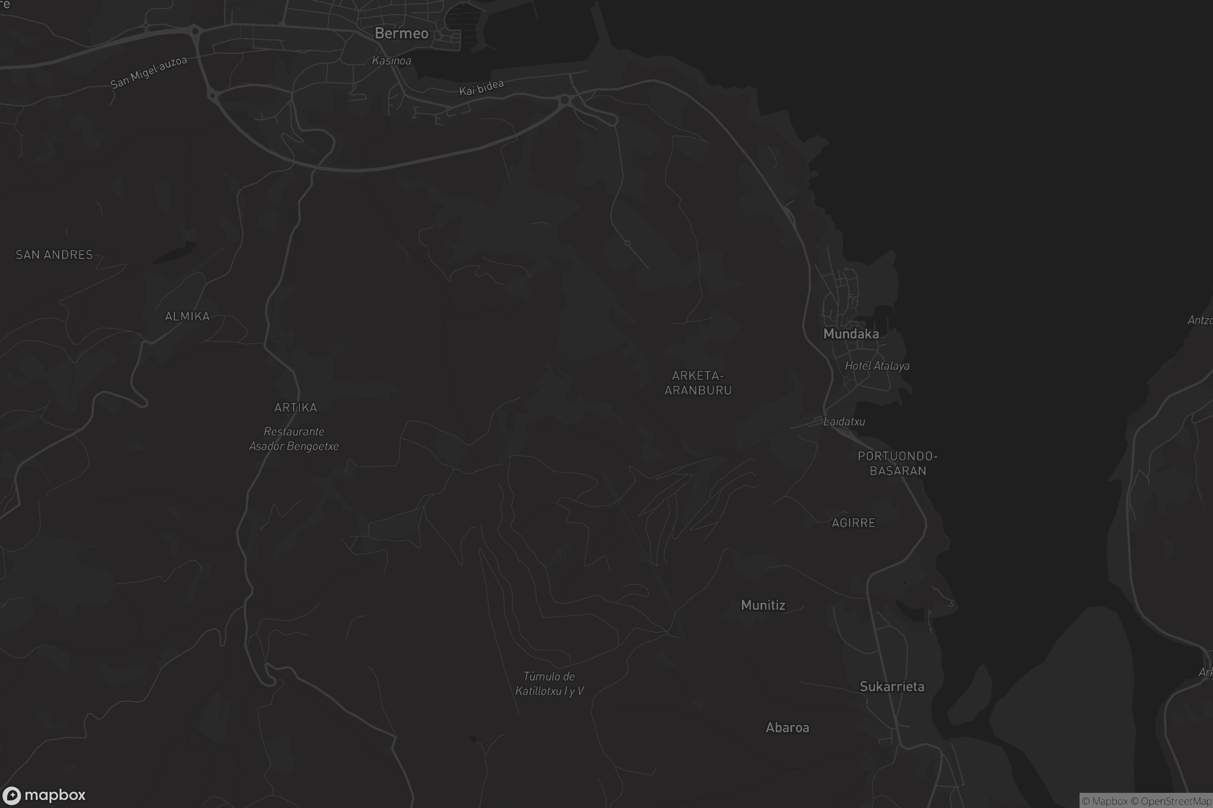 Mapa de Mundaka