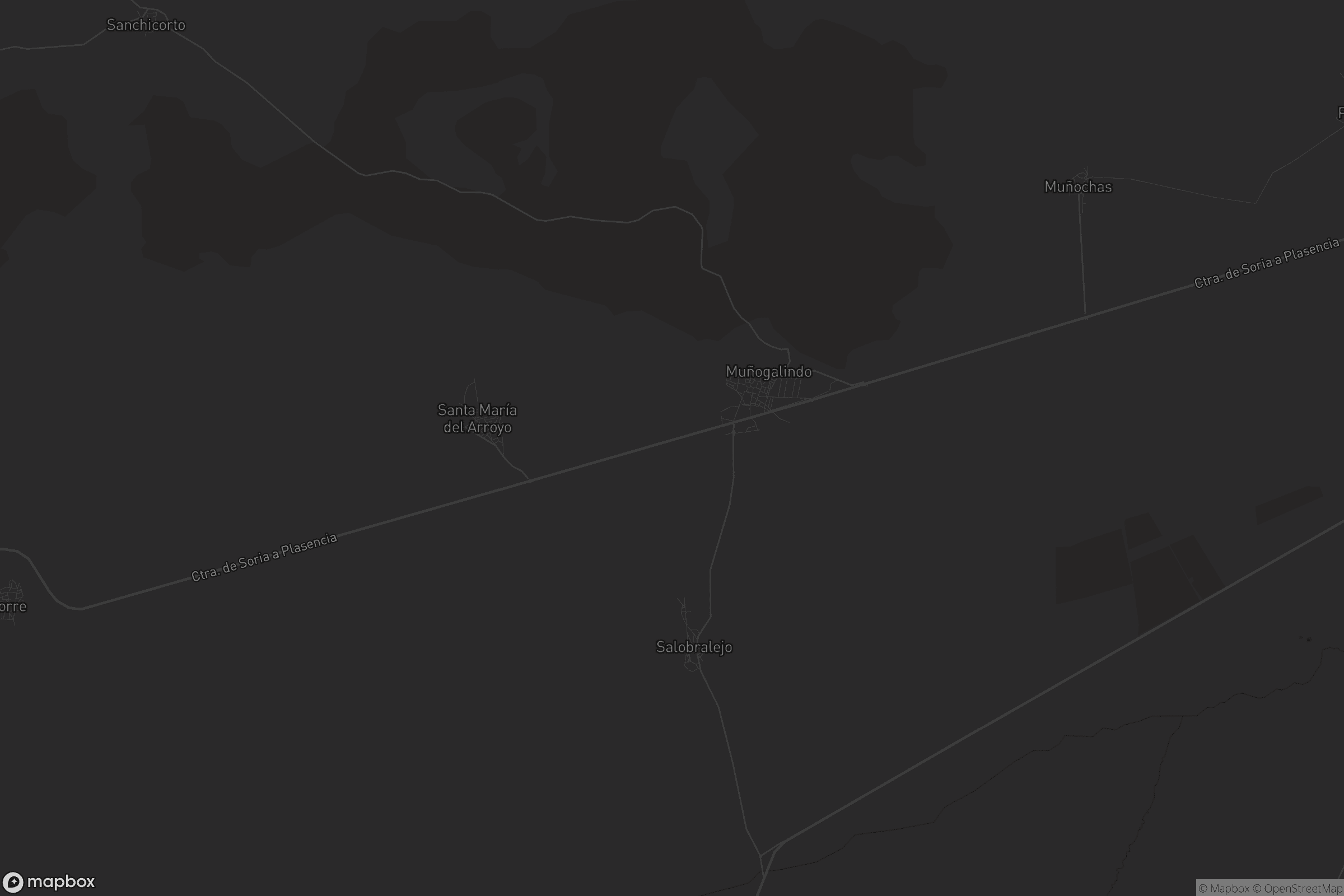 Mapa de Muñogalindo