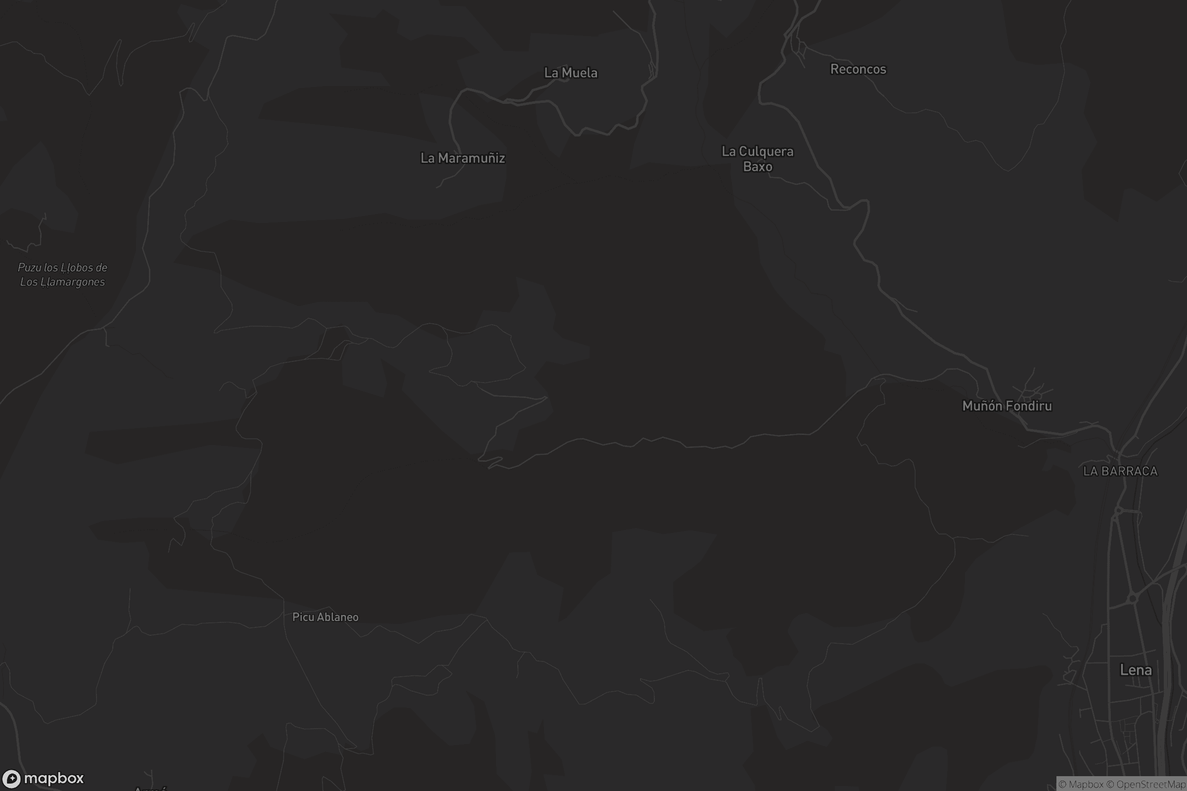 Mapa de Muñón Fondiru