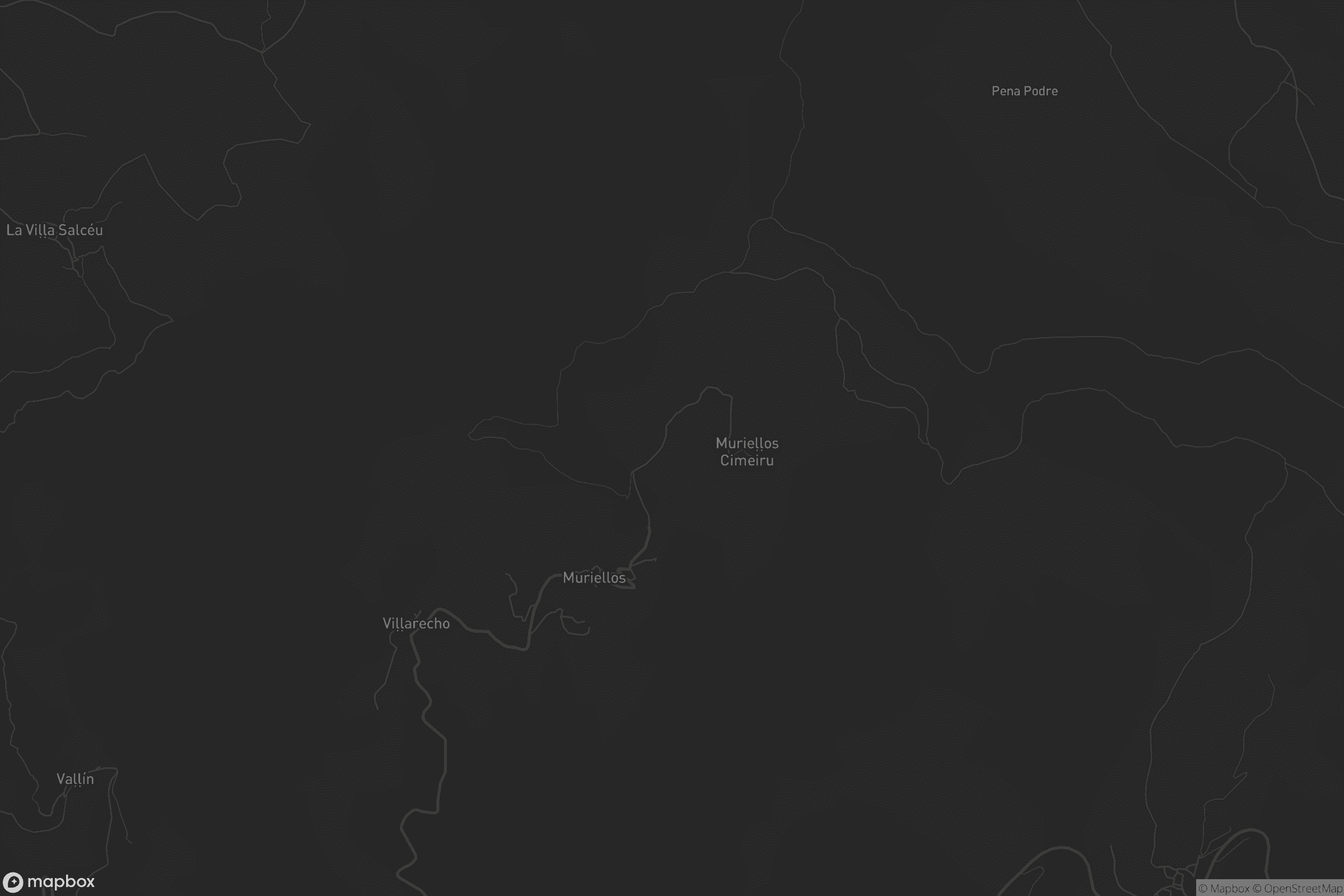 Mapa de Murieḷḷos