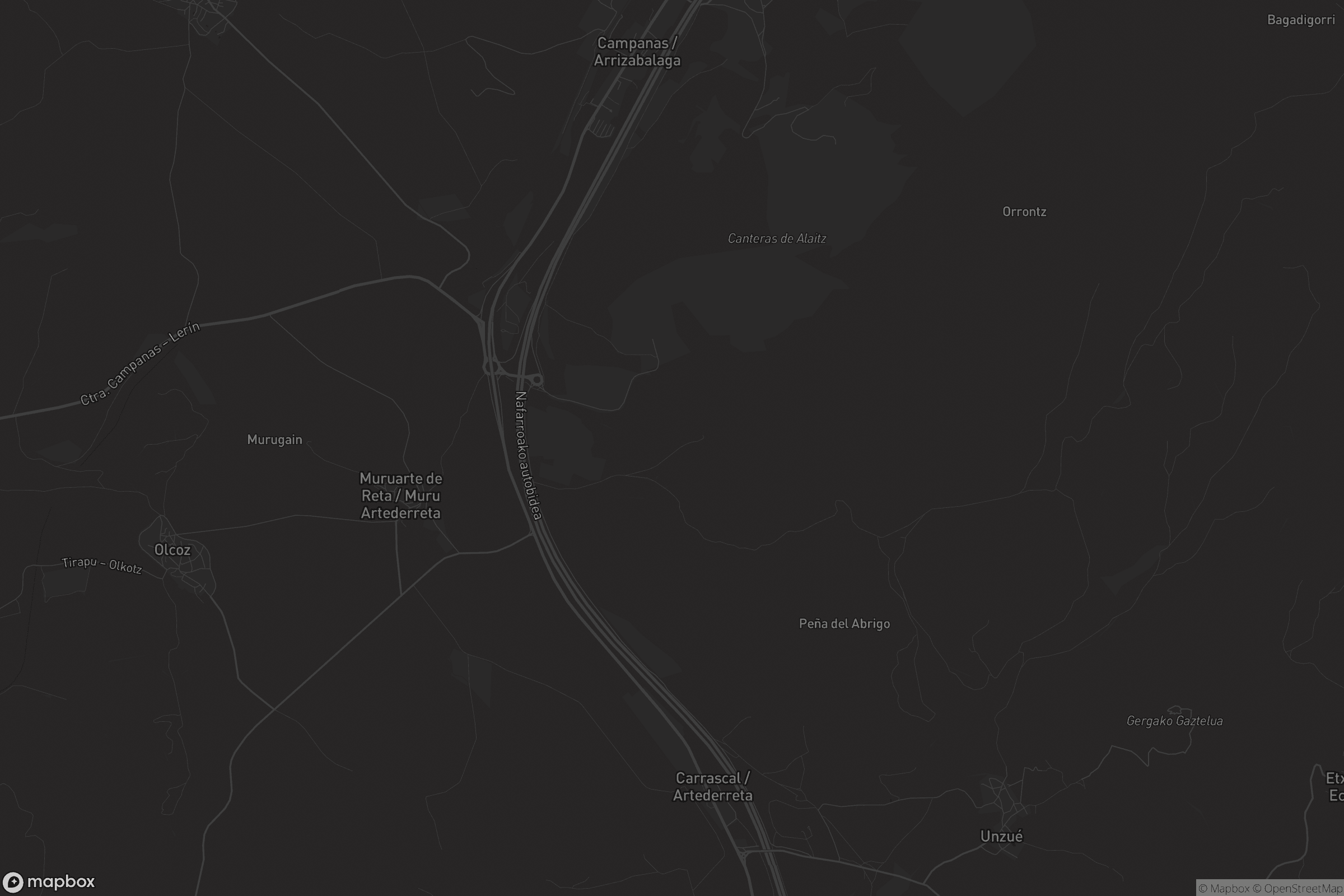 Mapa de Muruarte de Reta