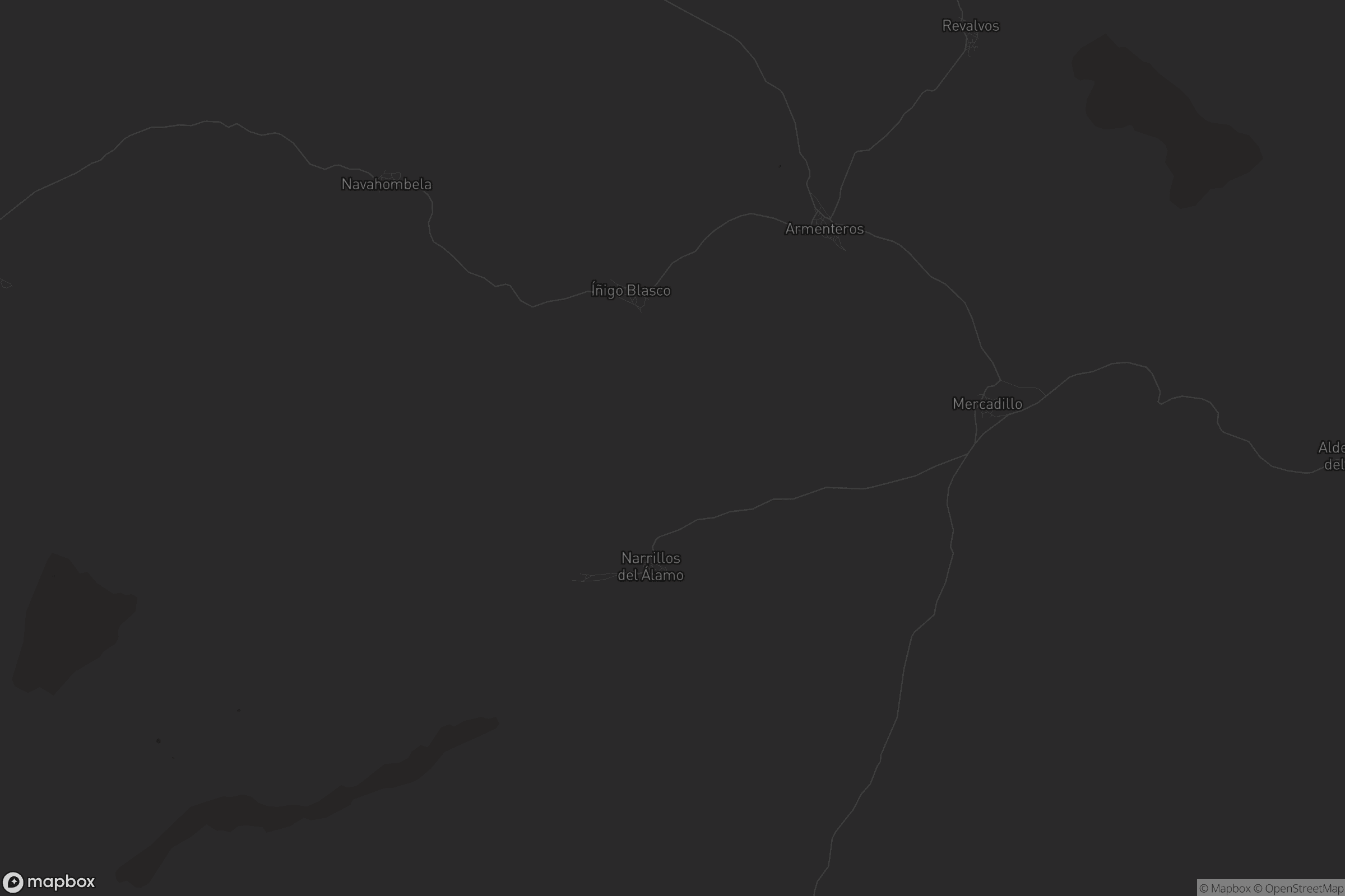 Mapa de Narrillos del Álamo