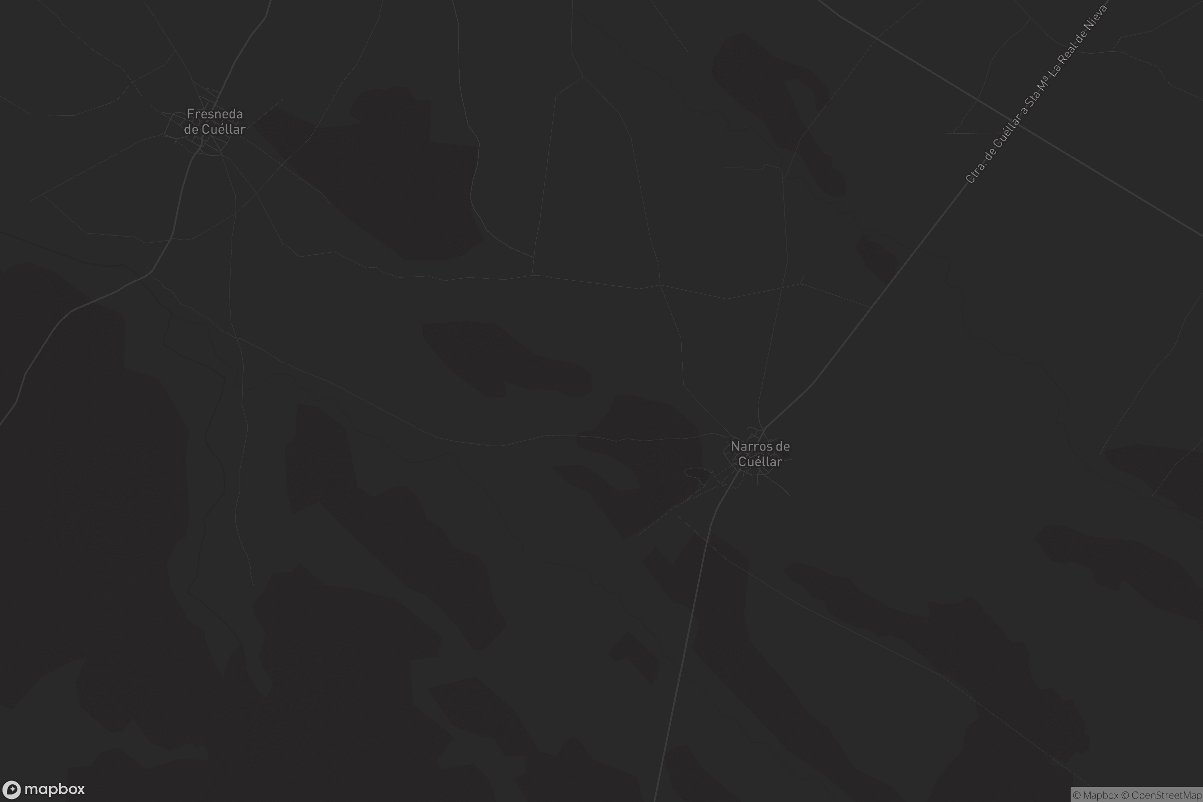 Mapa de Narros de Cuéllar