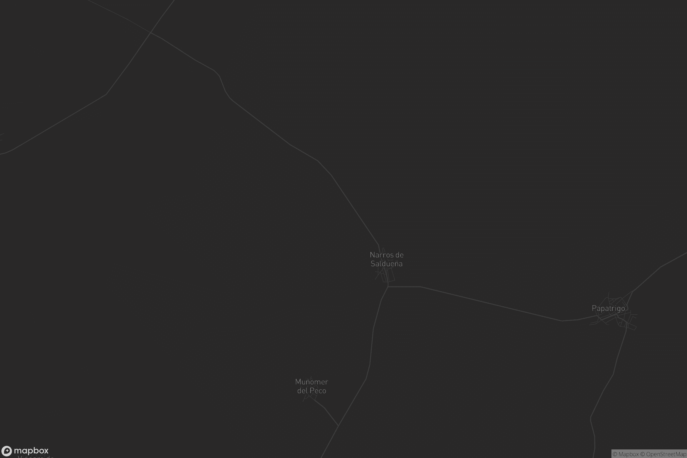 Mapa de Narros de Saldueña