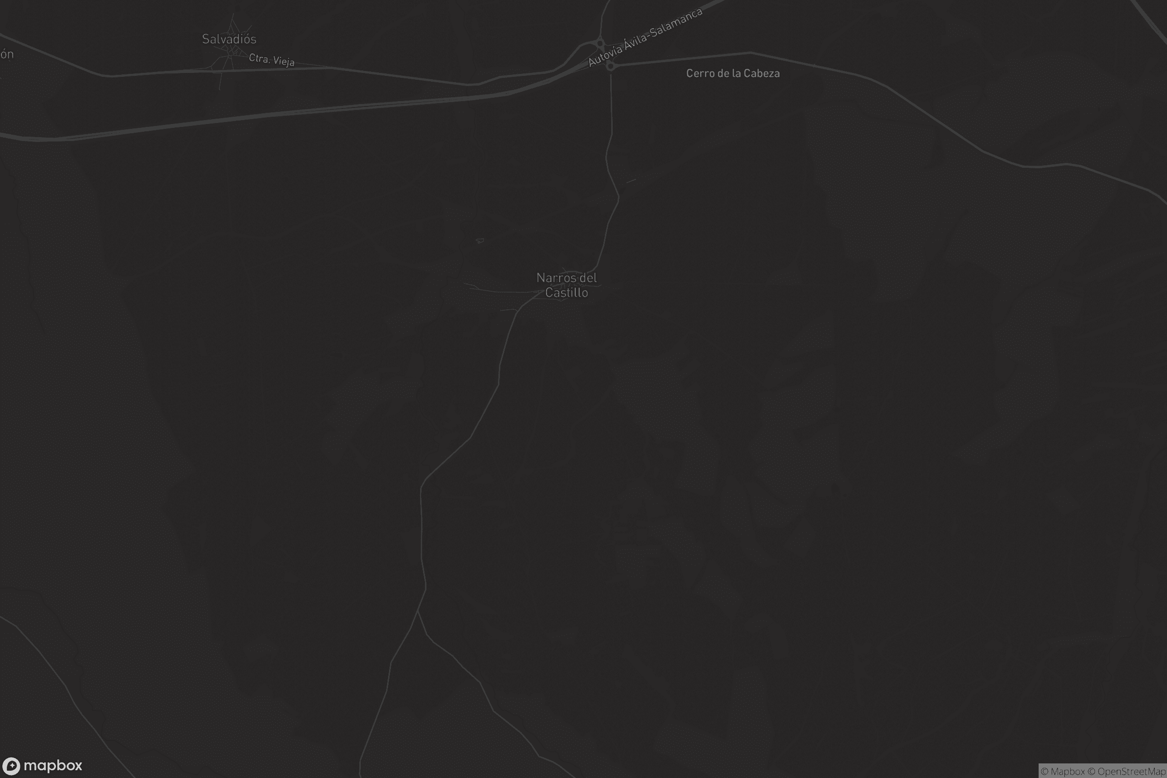 Mapa de Narros del Castillo