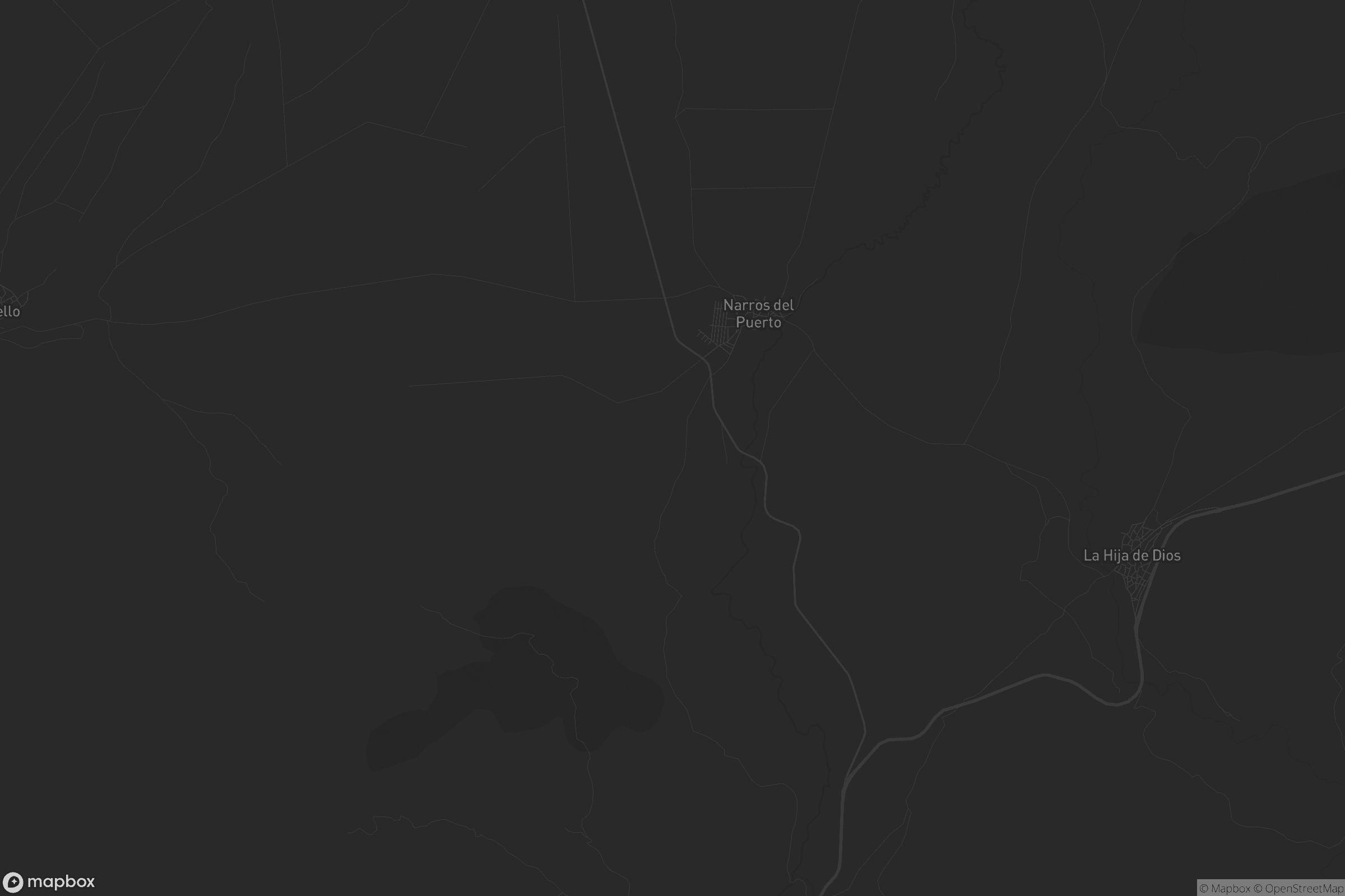 Mapa de Narros del Puerto