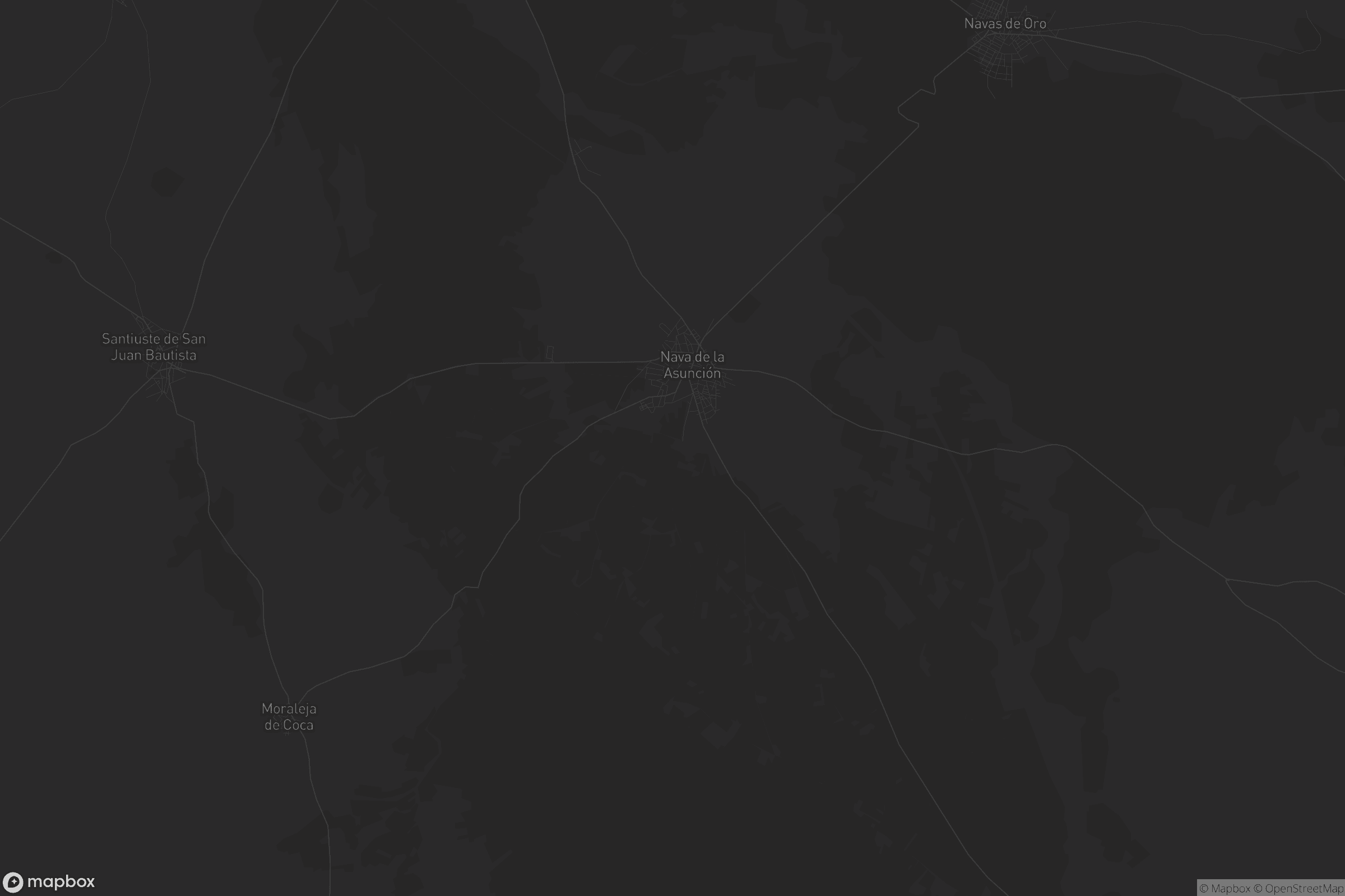 Mapa de Nava de la Asunción