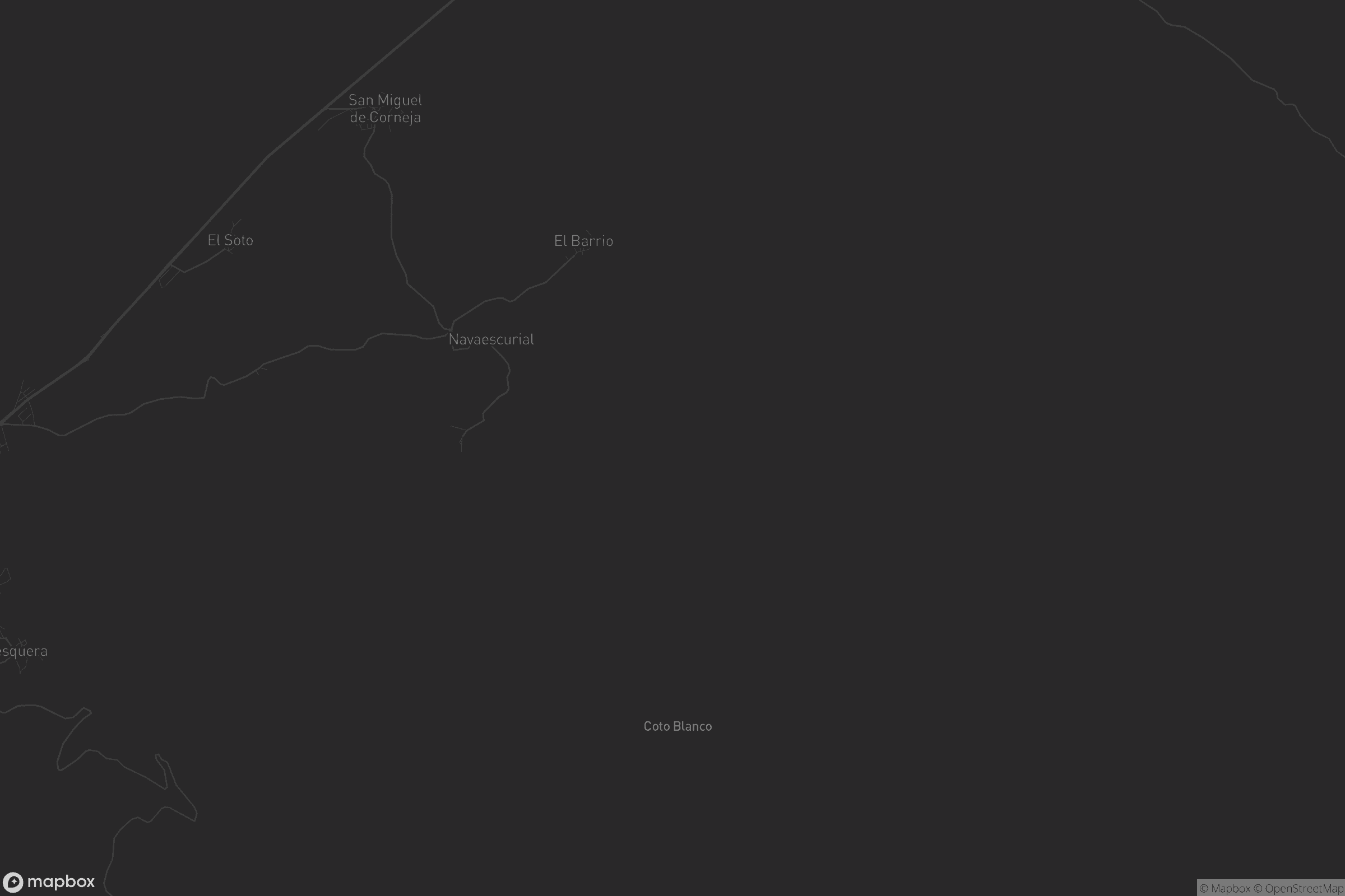 Mapa de Navaescurial