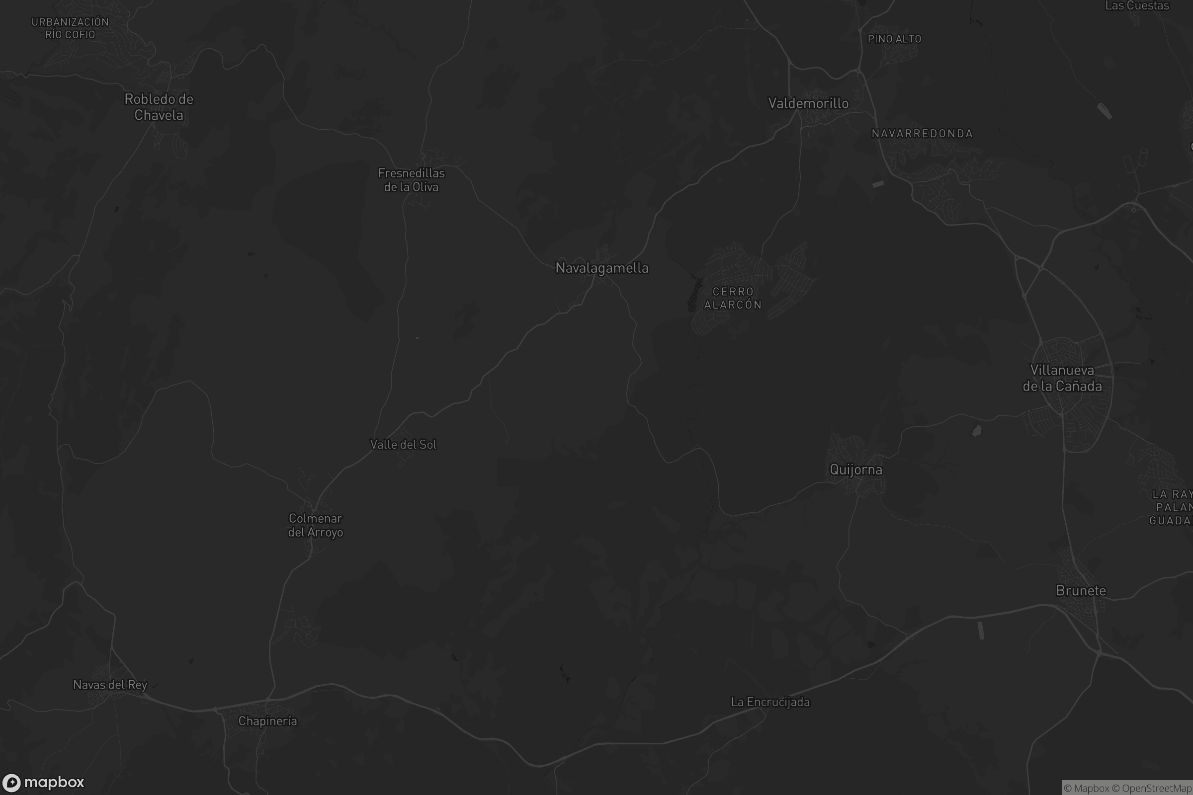 Mapa de Navalagamella