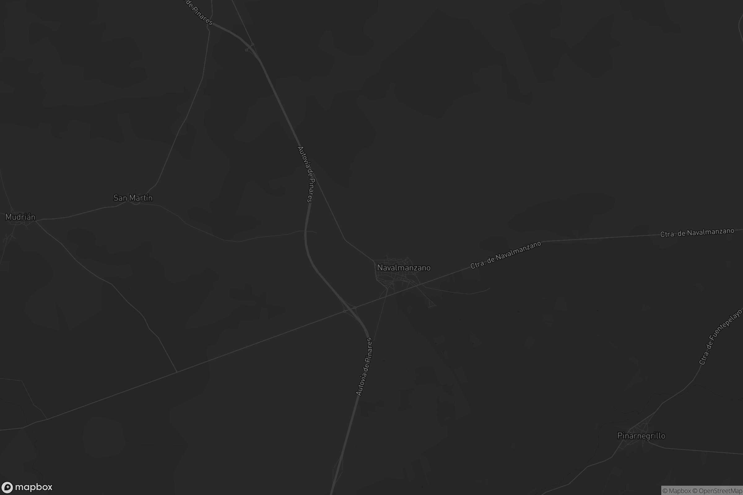 Mapa de Navalmanzano