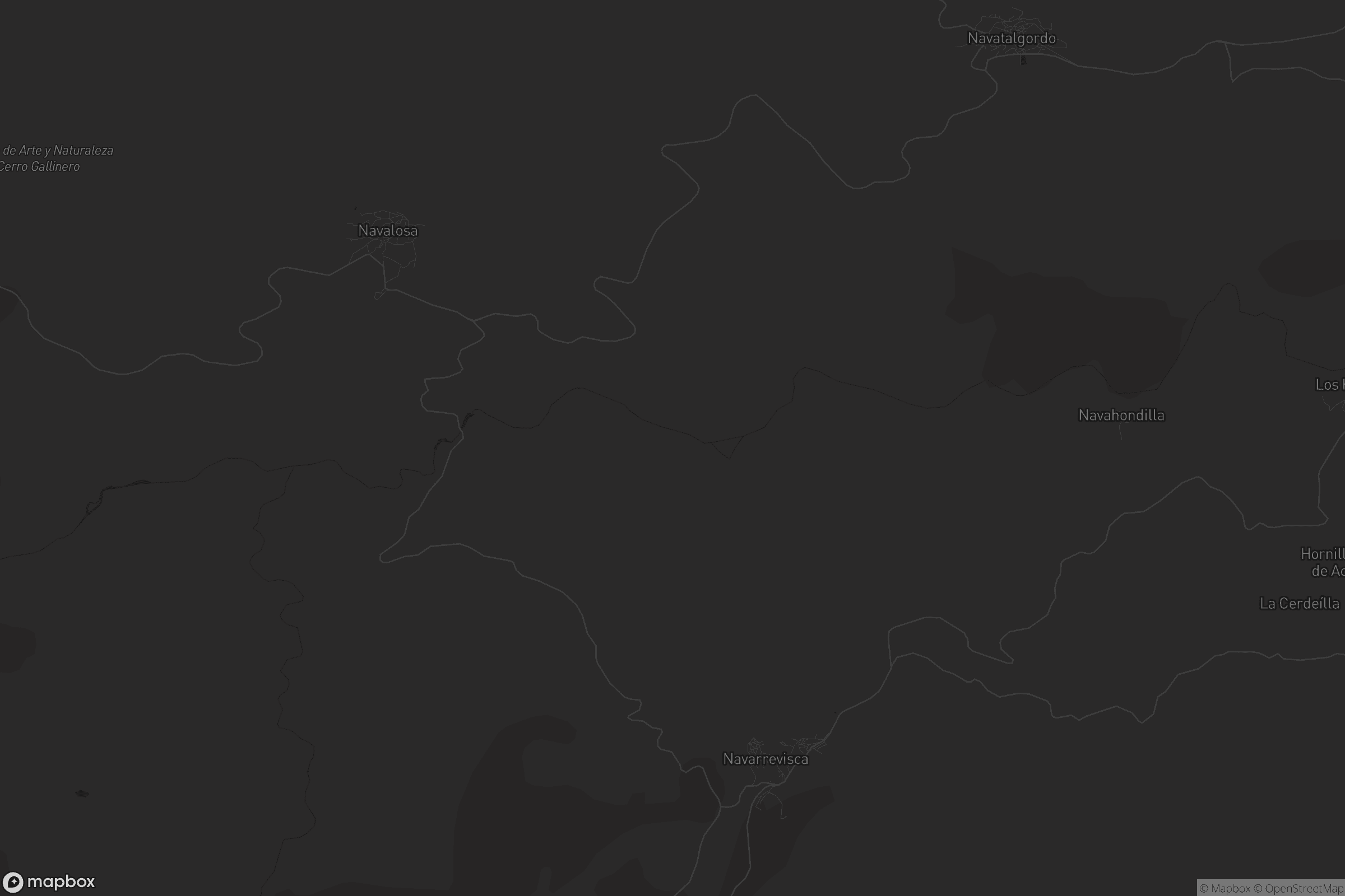 Mapa de Navalosa