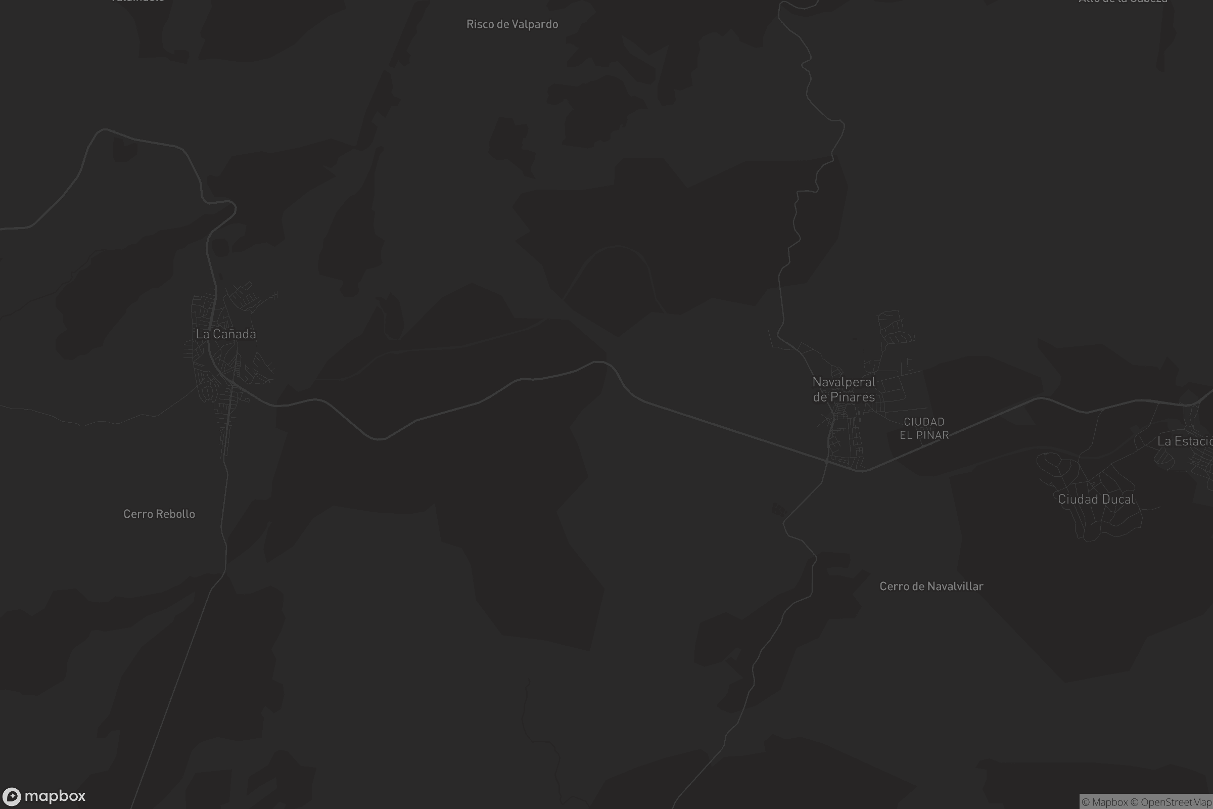 Mapa de Navalperal de Pinares
