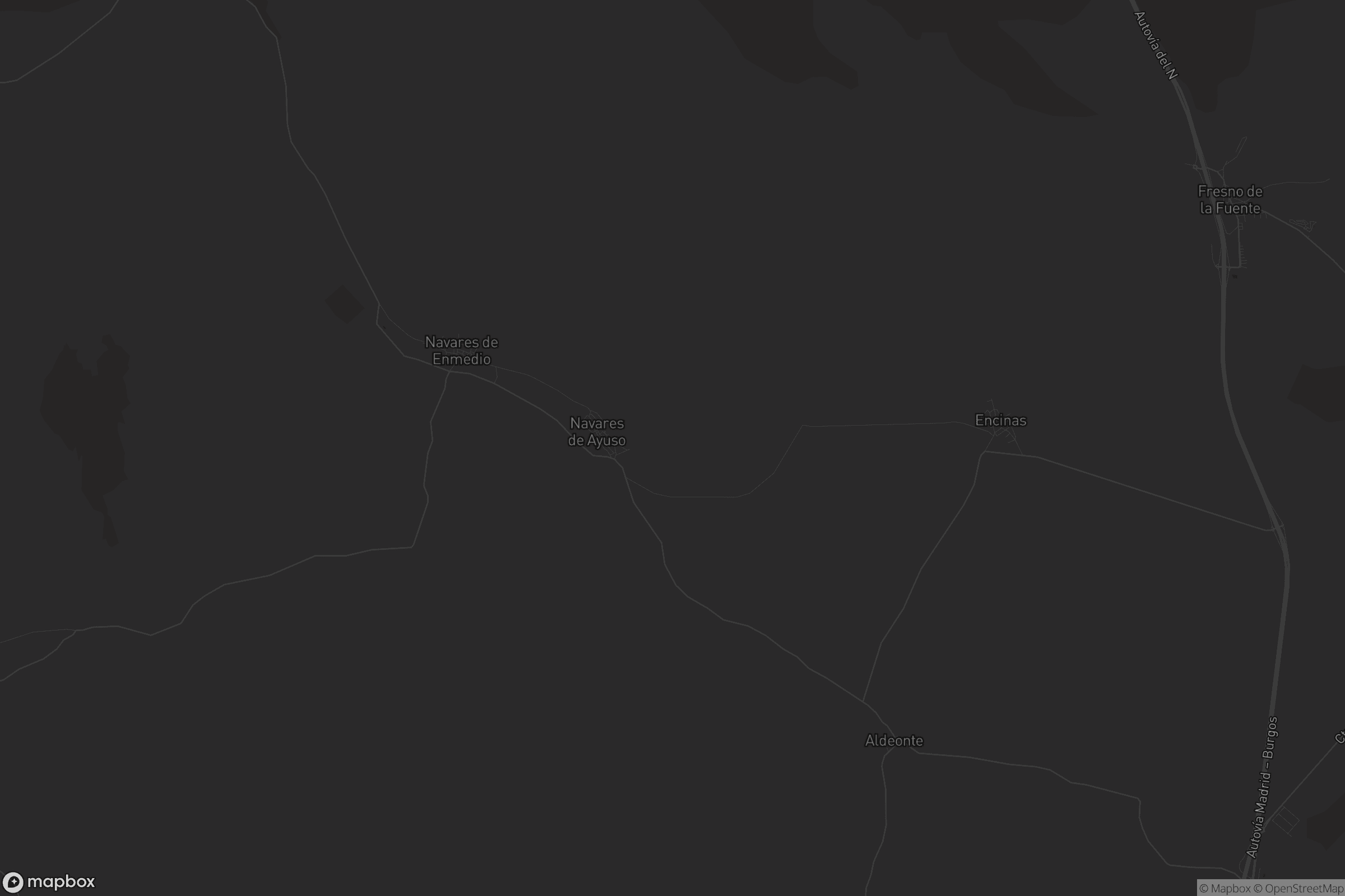 Mapa de Navares de Ayuso