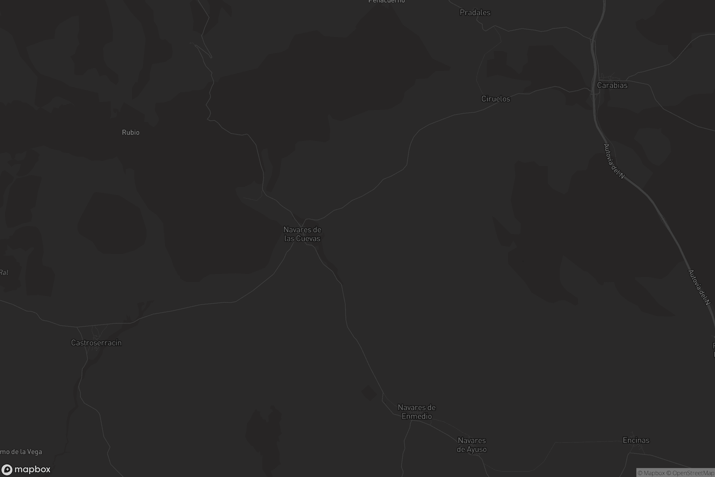 Mapa de Navares de Enmedio