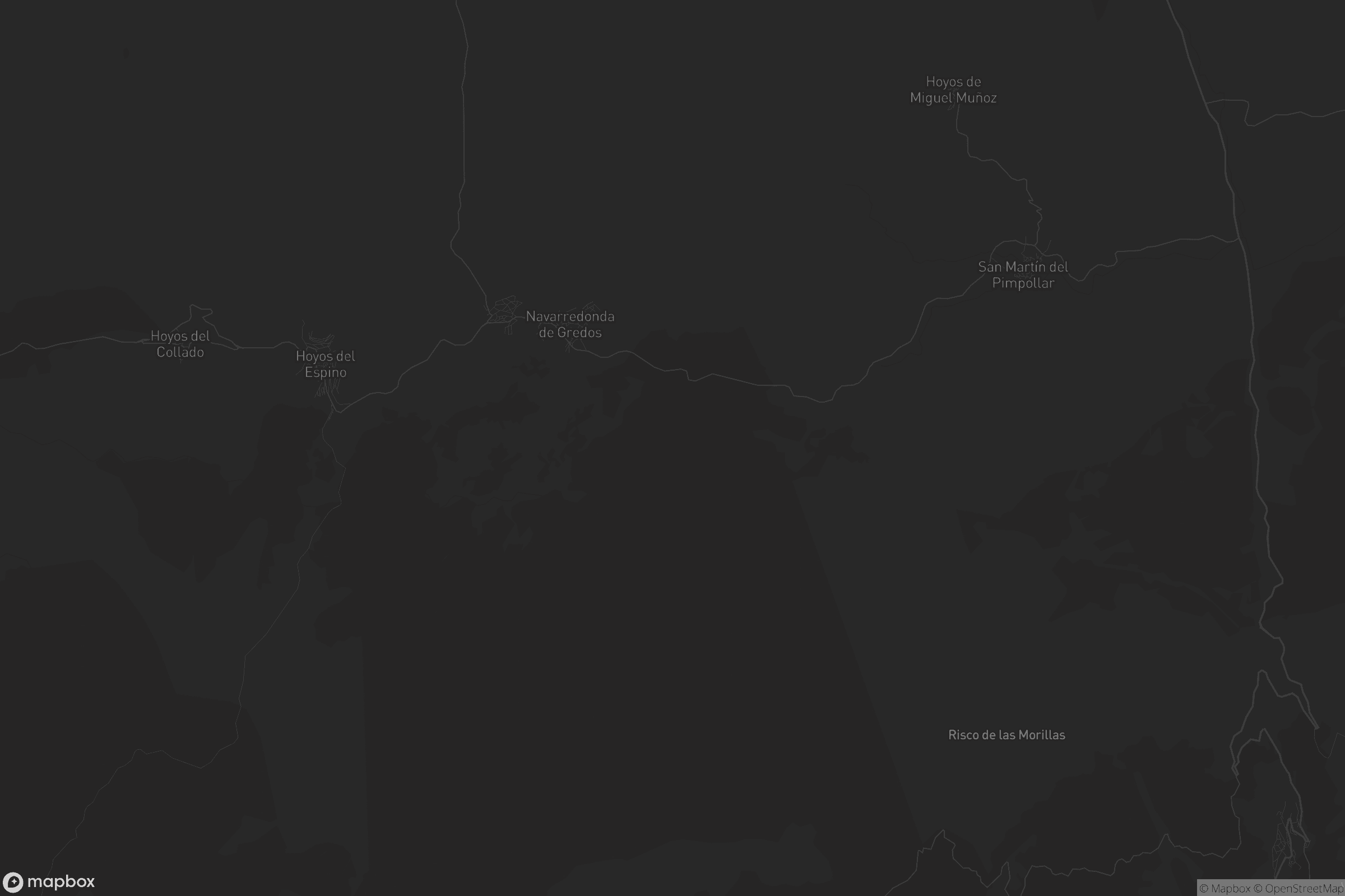 Mapa de Navarredonda de Gredos