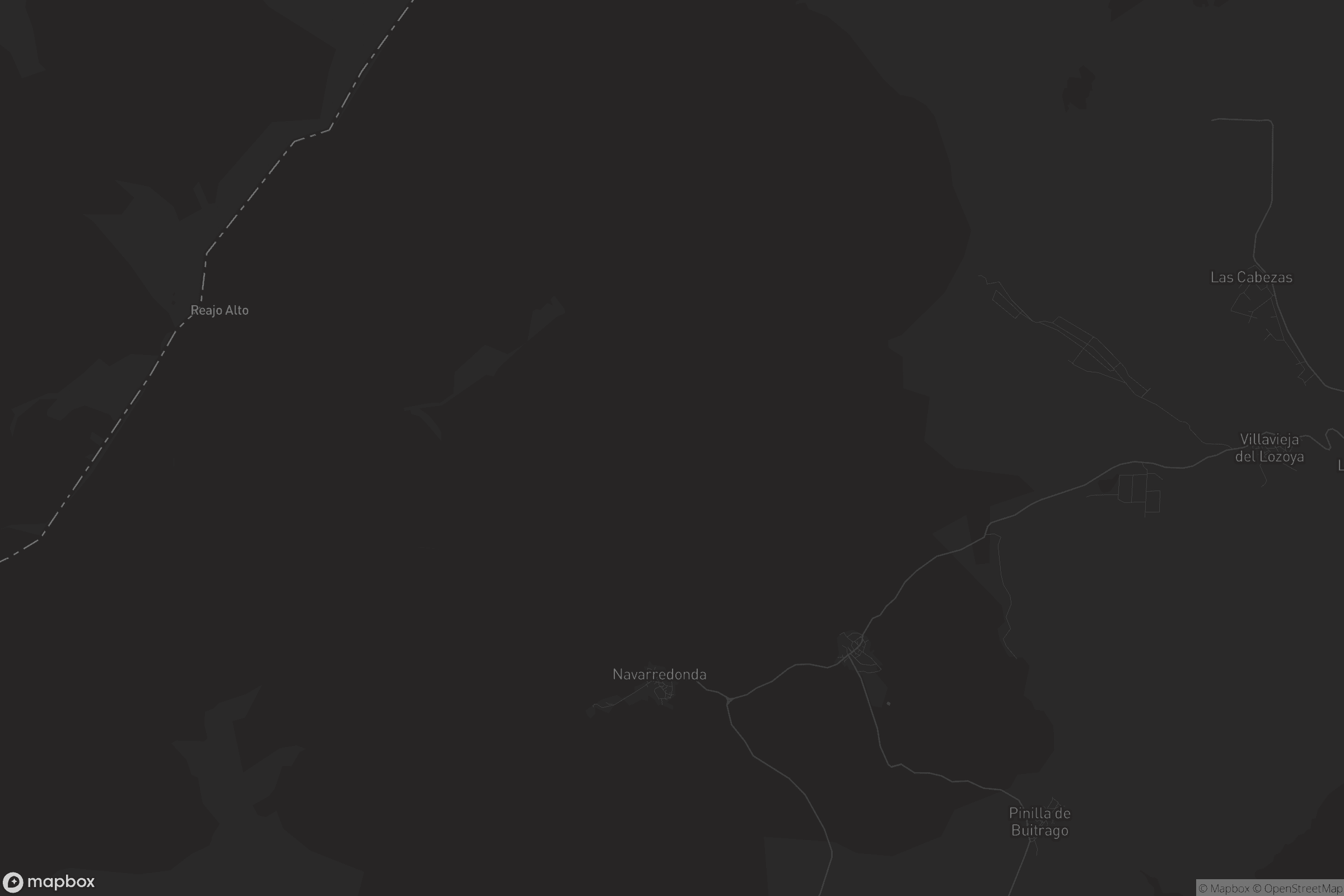 Mapa de Navarredonda y San Mamés