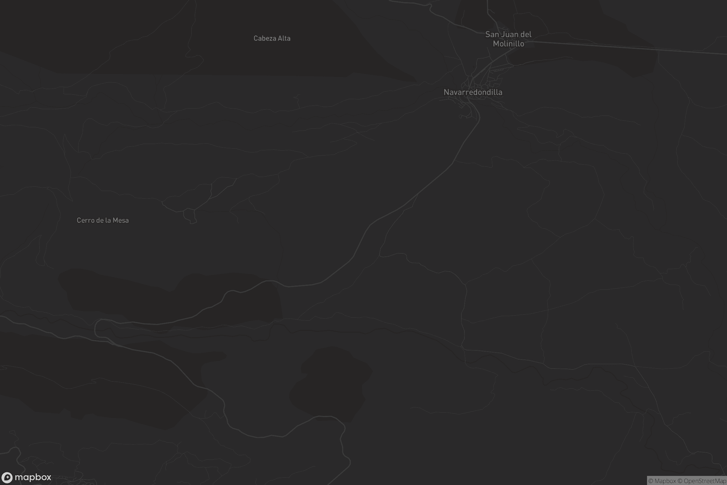 Mapa de Navarredondilla