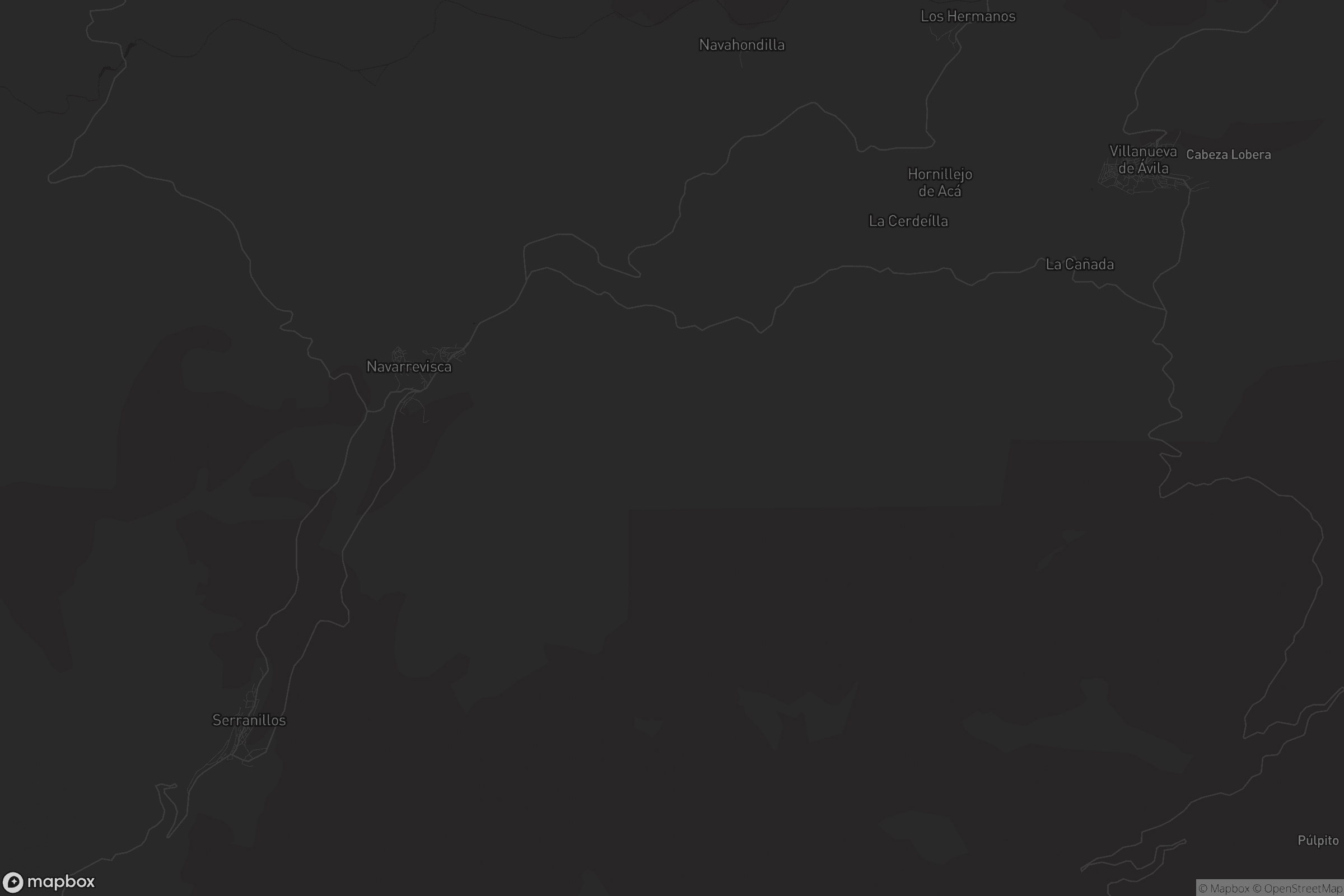 Mapa de Navarrevisca