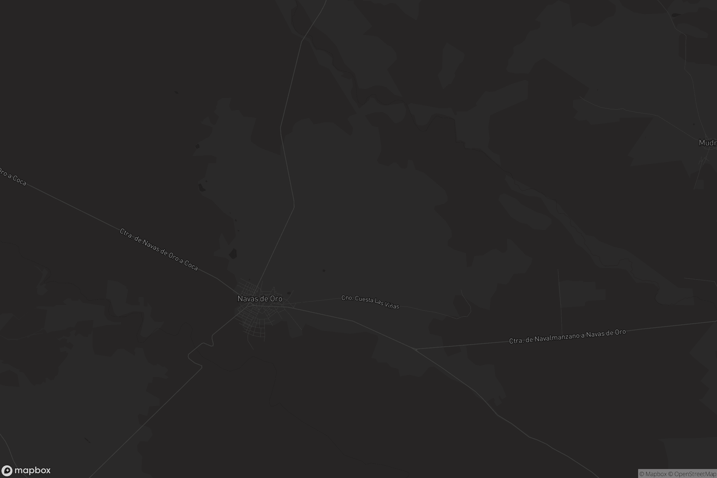 Mapa de Navas de Oro