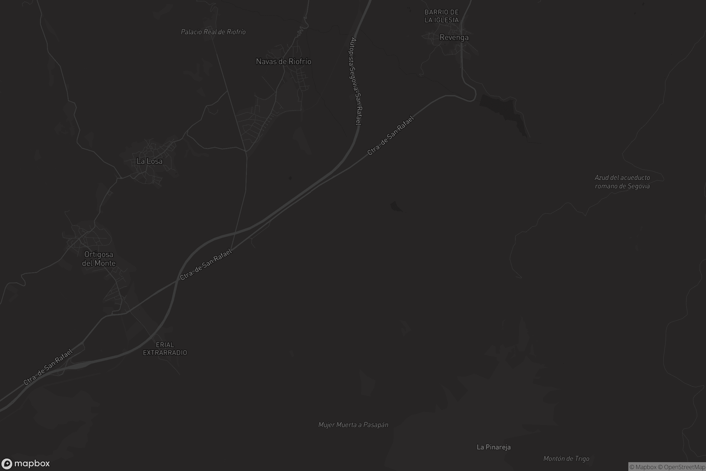 Mapa de Navas de Riofrío