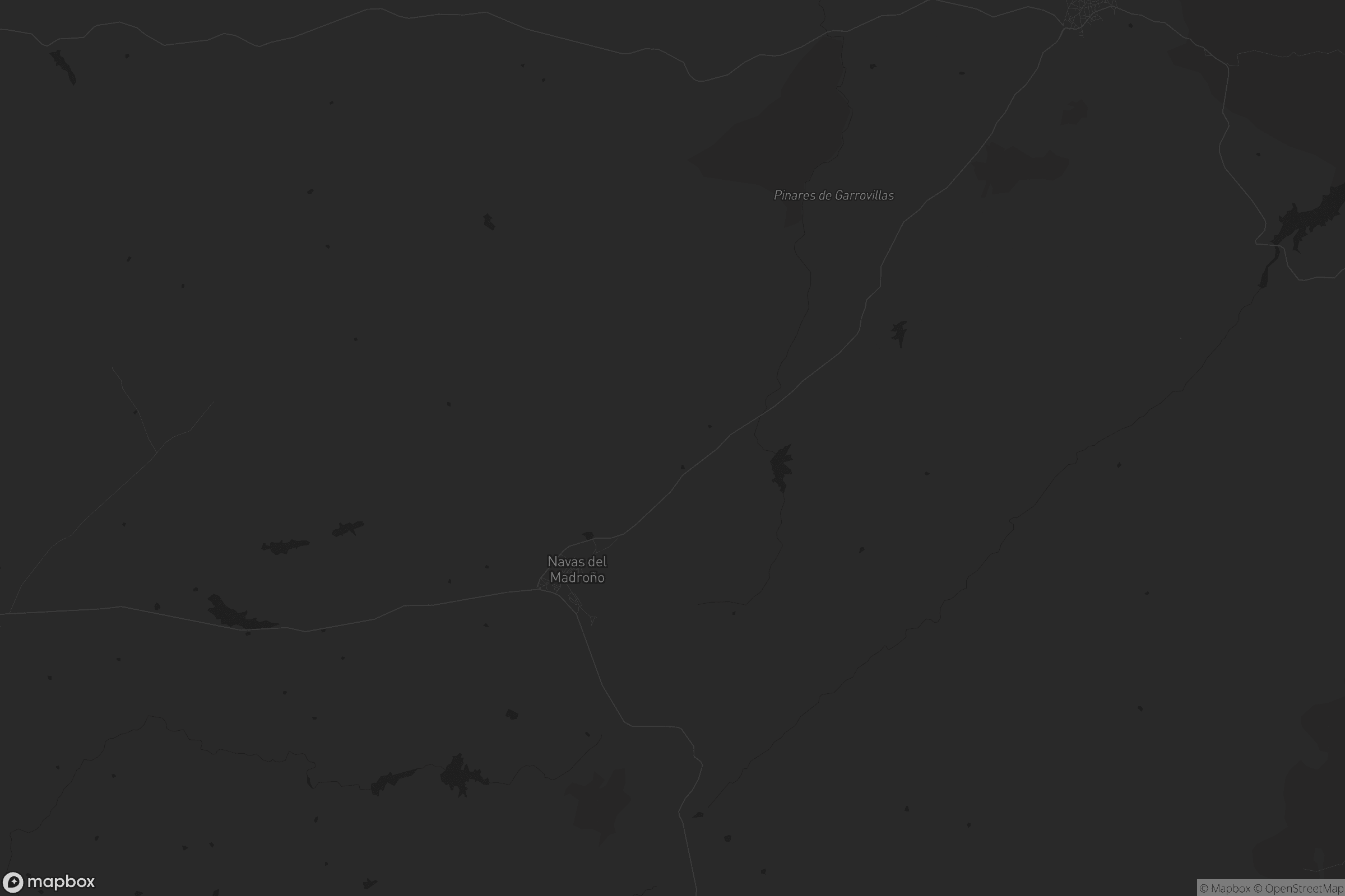 Mapa de Navas del Madroño